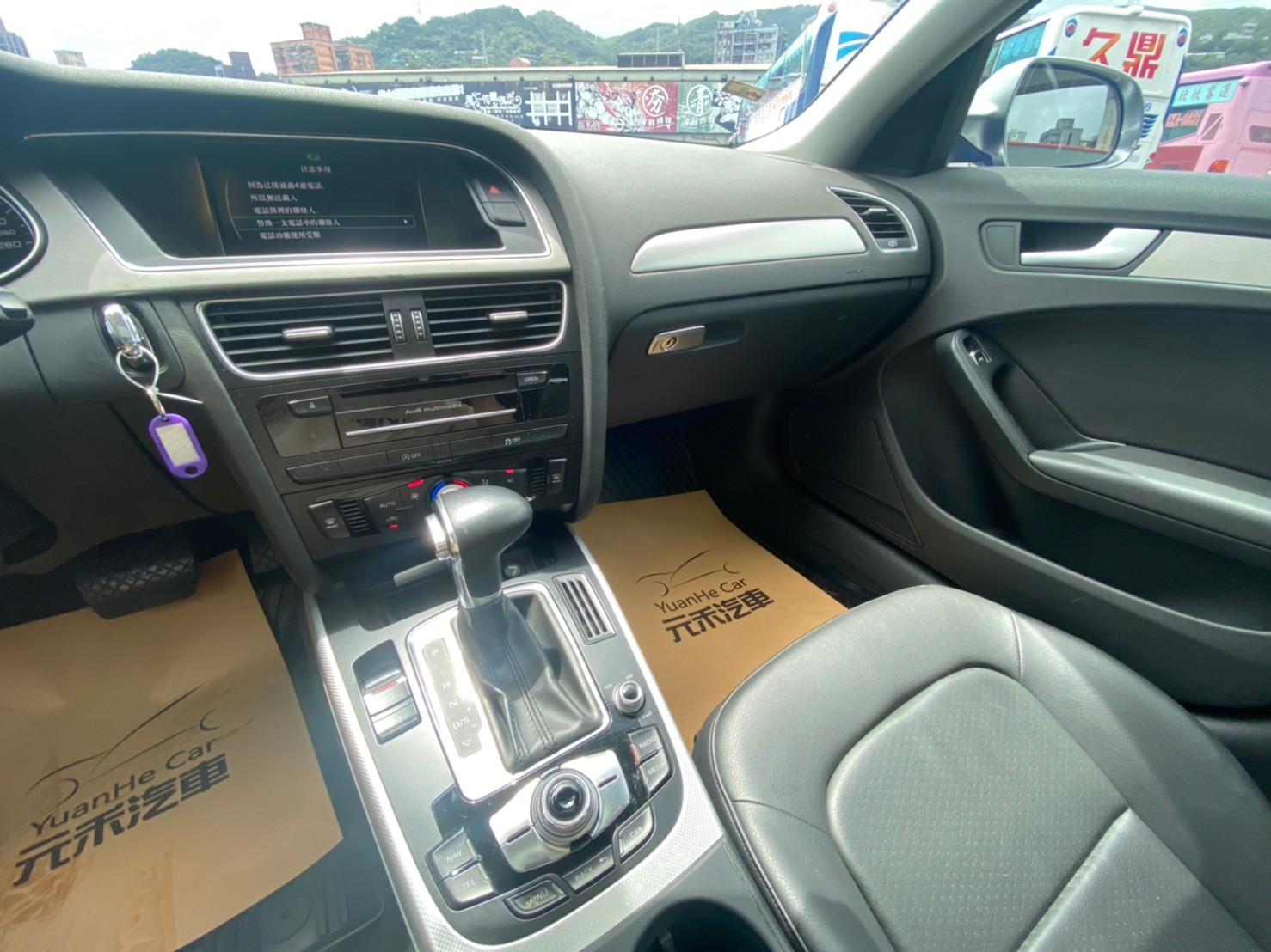 🔥2013式 Audi 奧迪 A4 Avant 1.8 TFSI 旅行車 全景天窗 雙前電動座椅🔥 (084) 【阿龍中古車 0968-691-205】  第8張相片