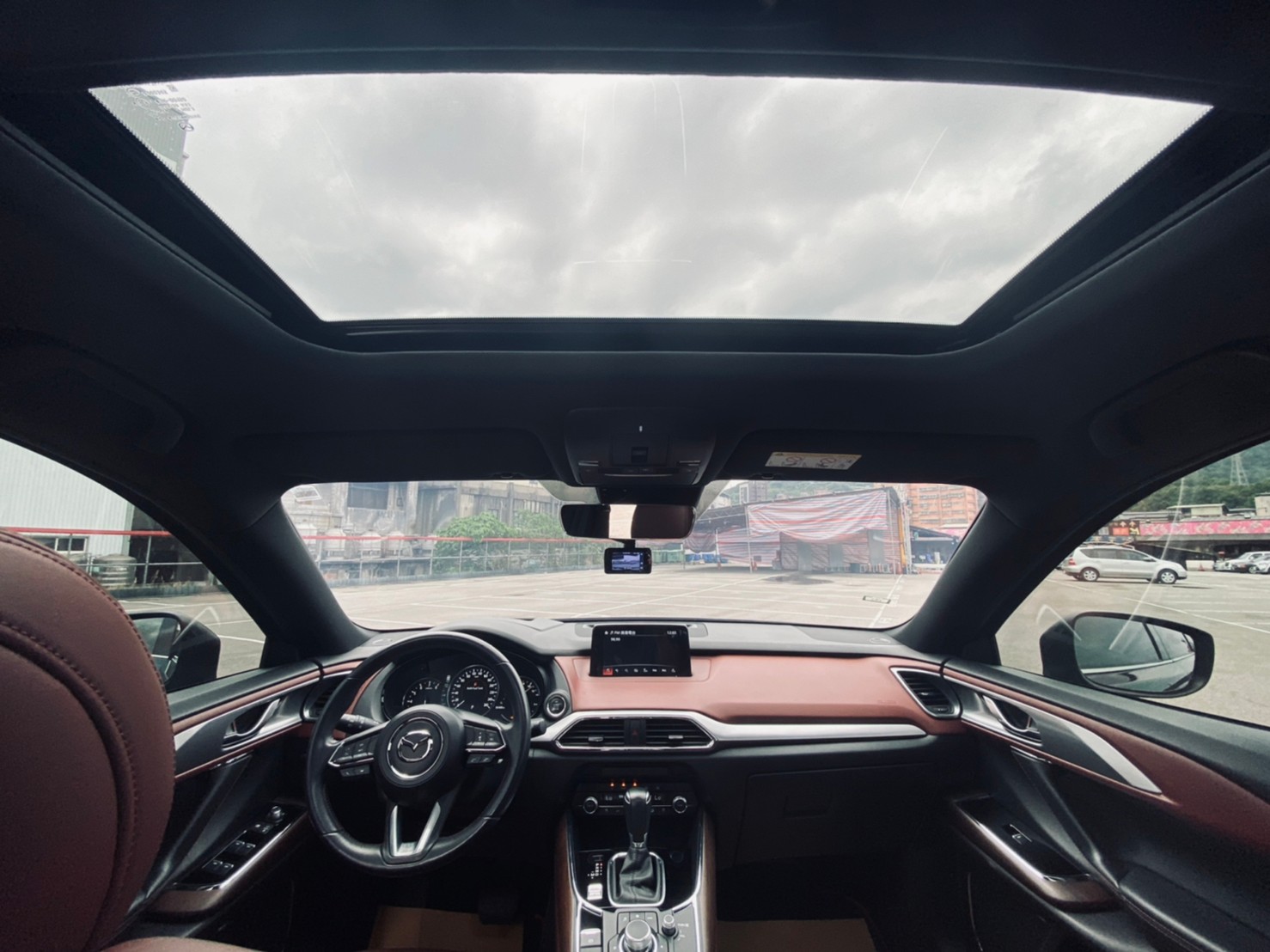 🔥 2019式  Mazda 馬自達 CX-9 SKY-G AWD旗艦進化型 CX9 七人座 ACC定速跟車 環景 HUD抬頭顯示器 BOSE環繞音響 CarPlay 🔥 (217) 【阿龍中古車 0968-691-205】	  第2張相片