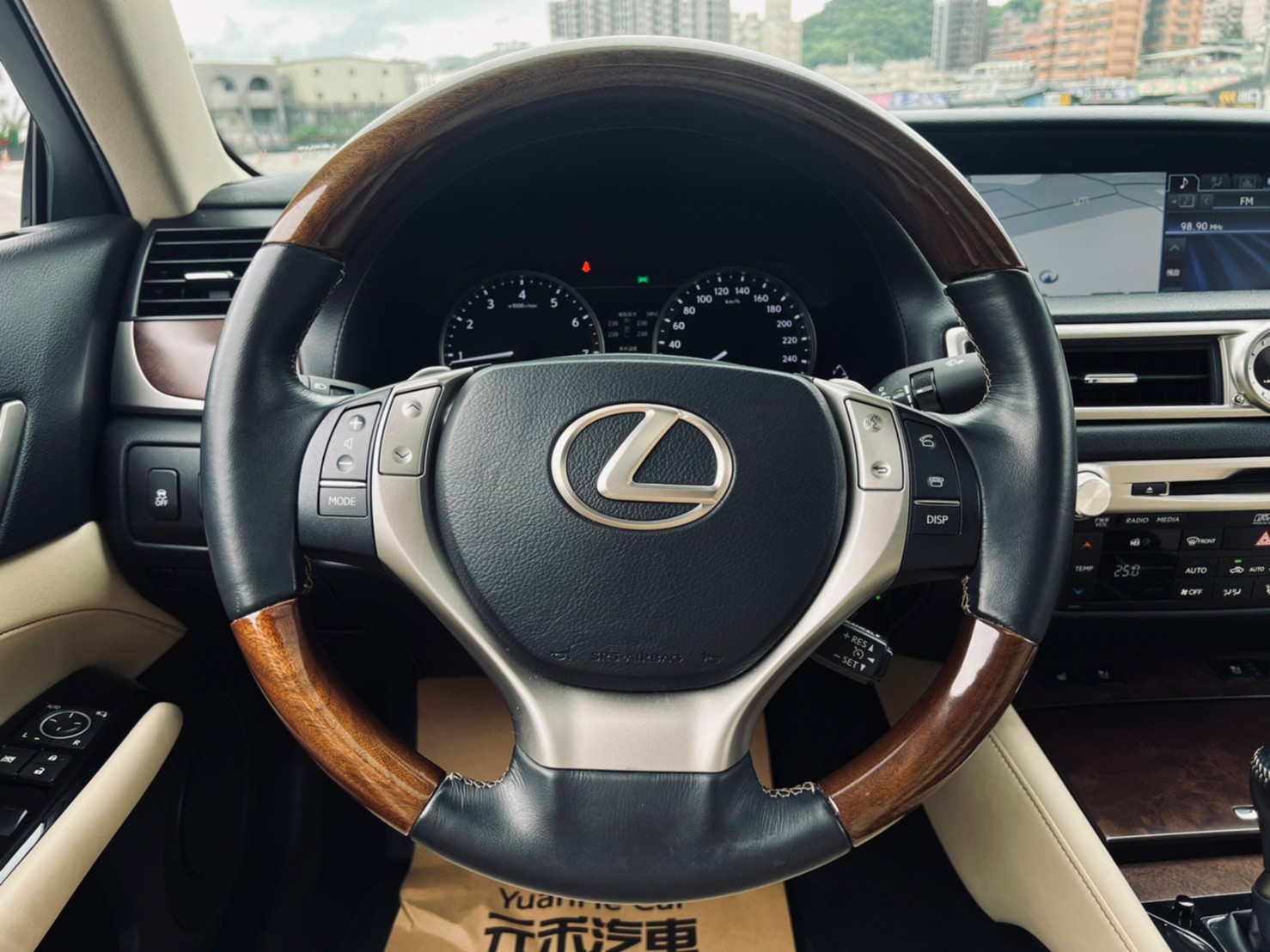 🔥 2012式 Lexus GS GS350 頂級版 米內 大滿配 HUD抬頭顯示器 雙電動冷熱椅 經典紡錘型水箱造型 實跑13萬 🔥 (079) 【阿龍中古車 0968-691-205】  第6張相片