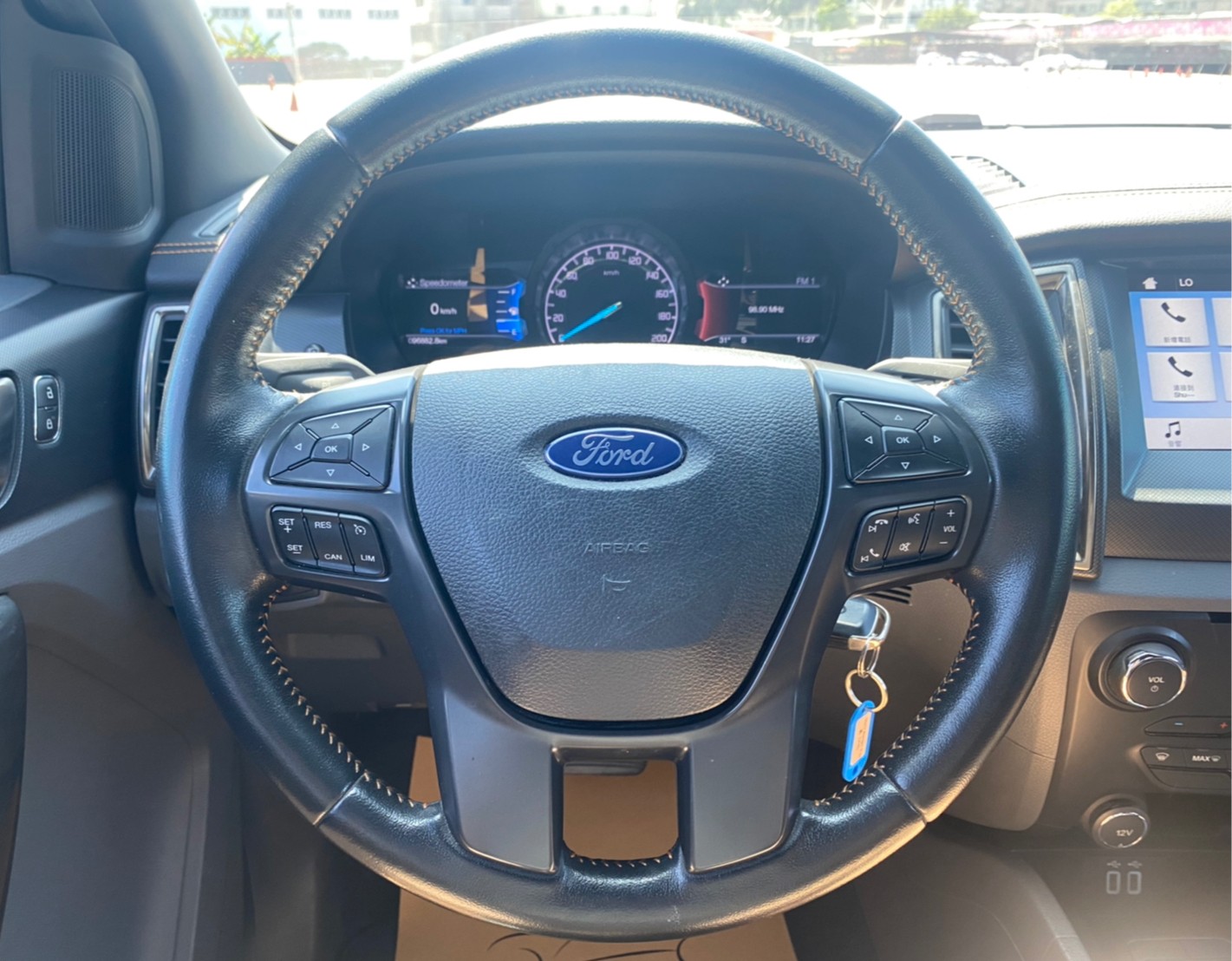 🔥 2017式 Ford 福特 Ranger  3,2 Wildtrak 皮卡 跑少 超帥猛禽水箱 🔥 (216) 【阿龍中古車 0968-691-205】  第6張相片