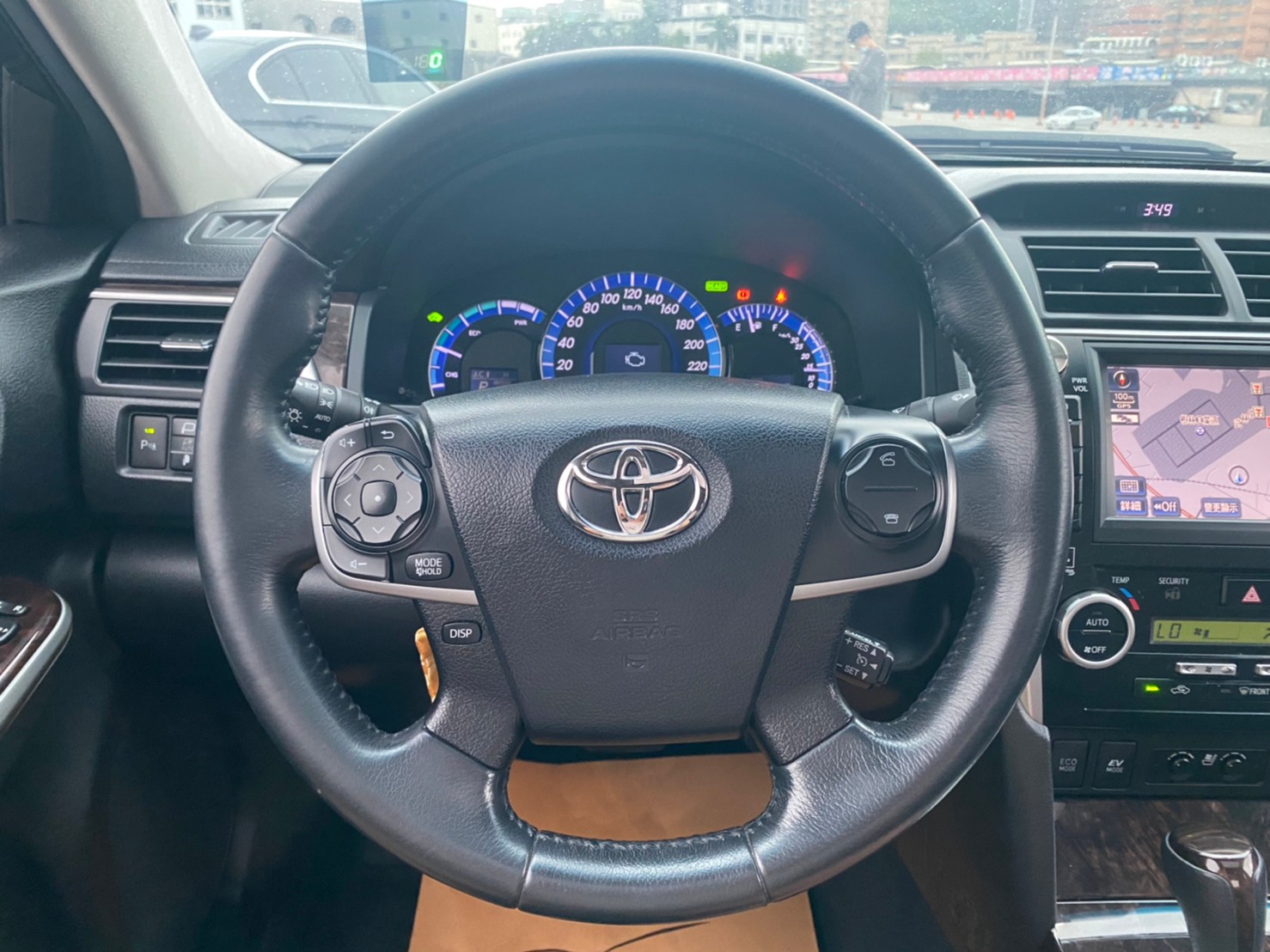 🔥 2012  Toyota 冠美麗 Camry Hybrid-Q 雙電動椅/HUD抬頭顯示器 🔥173【阿龍中古車 0968-691-205】  第7張相片