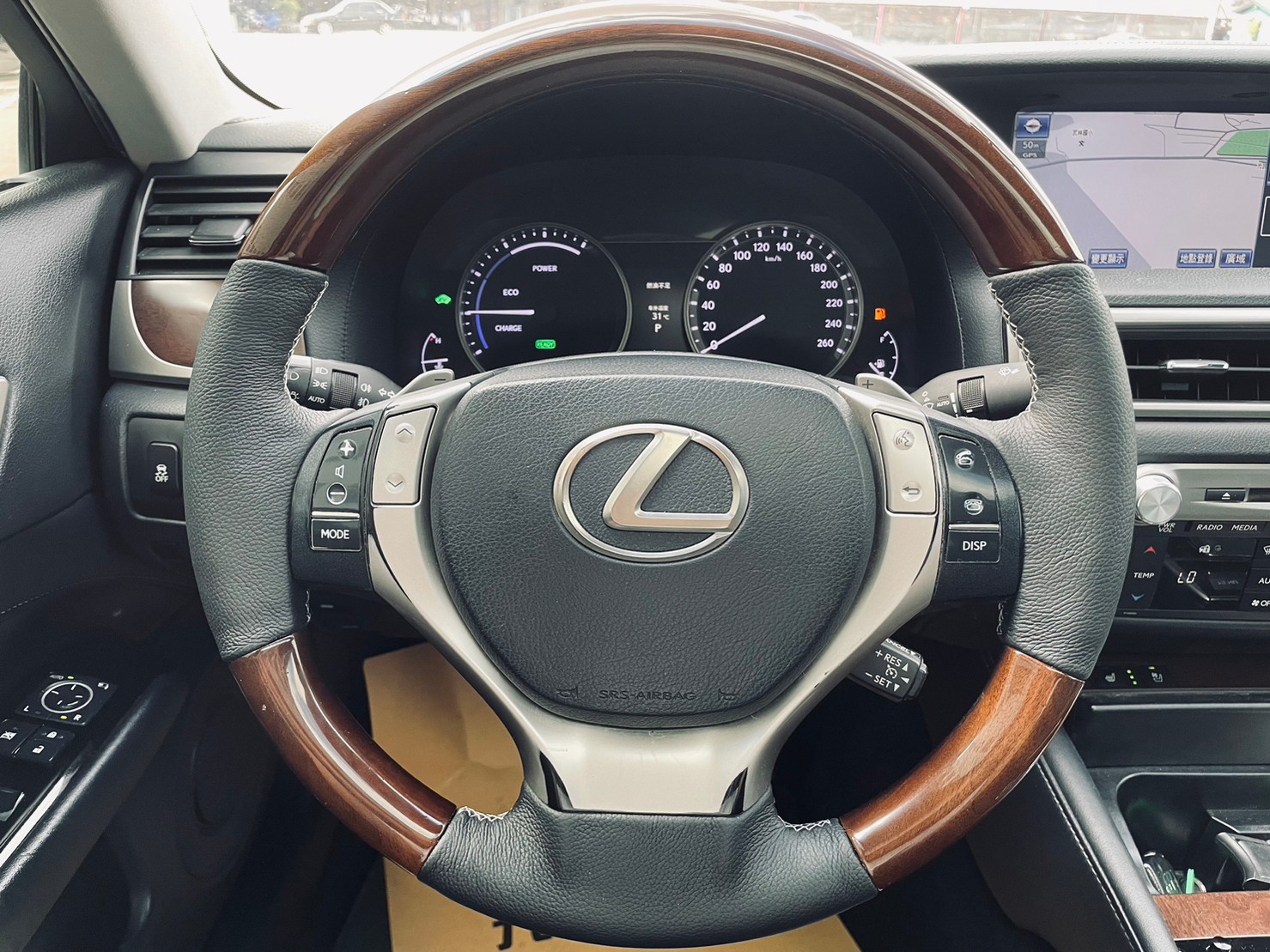 🔥2013式 GS450h 頂級版油電 V6/雙前冷熱椅🔥  第11張相片