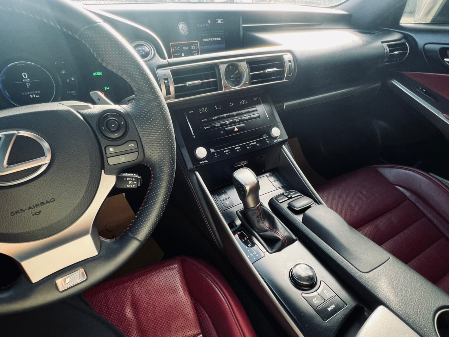 🔥2014式 IS300h F Sport Navi版 跑車紅內🔥  第6張相片