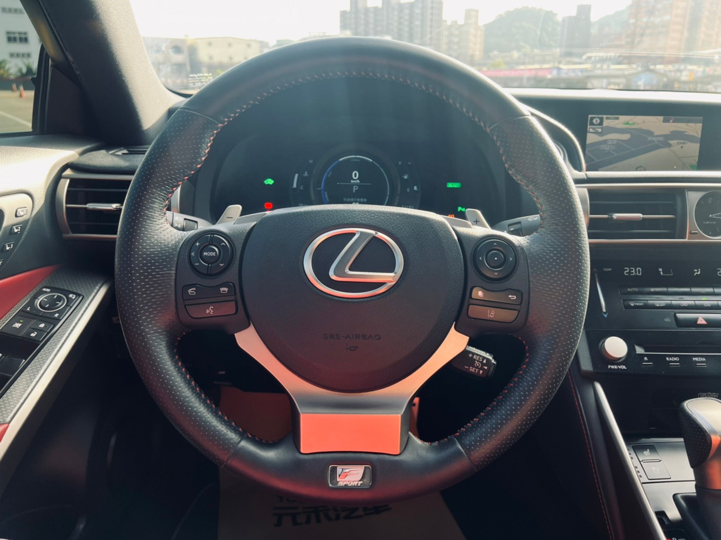 🔥2014式 IS300h F Sport Navi版 跑車紅內🔥  第10張相片