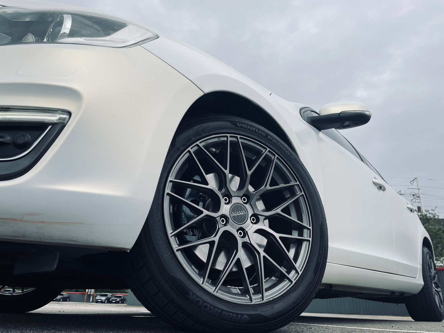 🔥2015 Volvo S60 T4豪華版 消光珍珠白包膜🔥  第2張相片