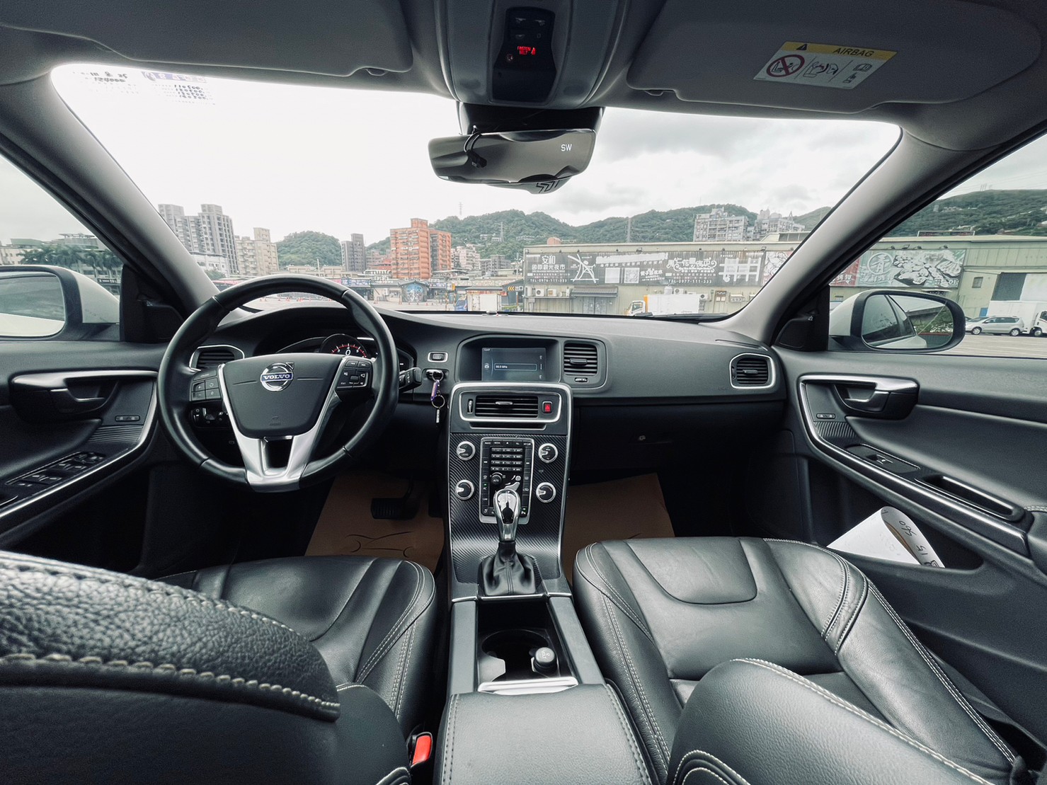 🔥2015 Volvo S60 T4豪華版 消光珍珠白包膜🔥  第3張相片