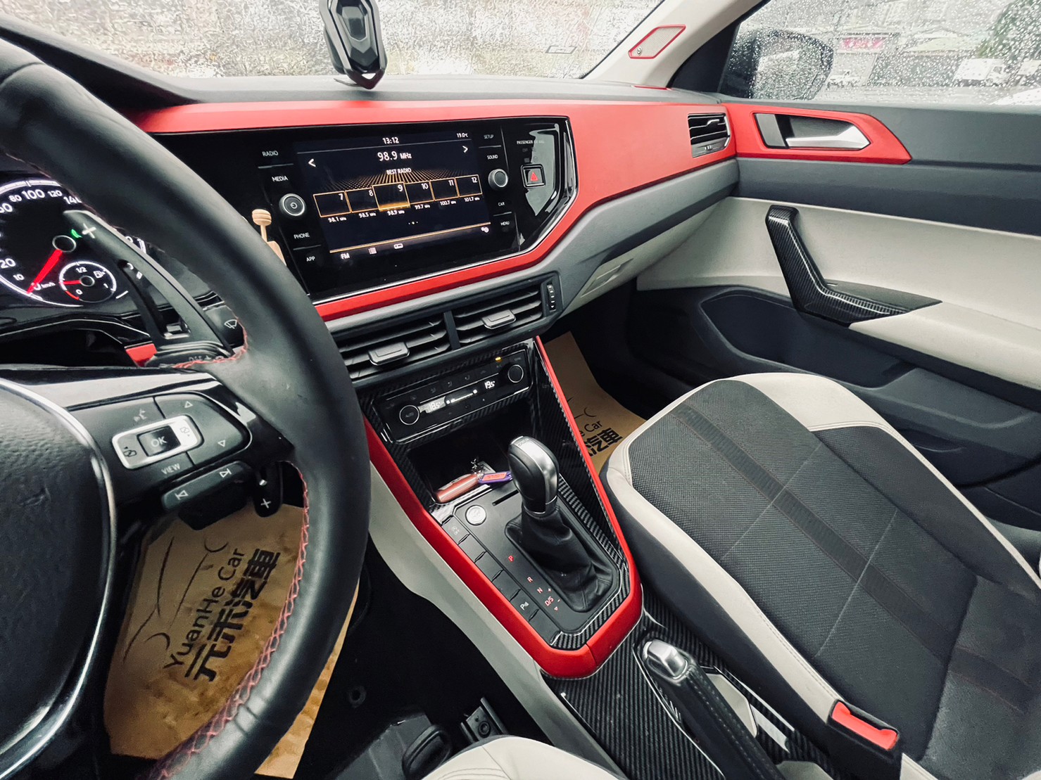 🔥2019式 VW Polo beats音響版 /消光白/ACC跟車🔥135【阿龍中古車 0968-691-205】  第4張相片