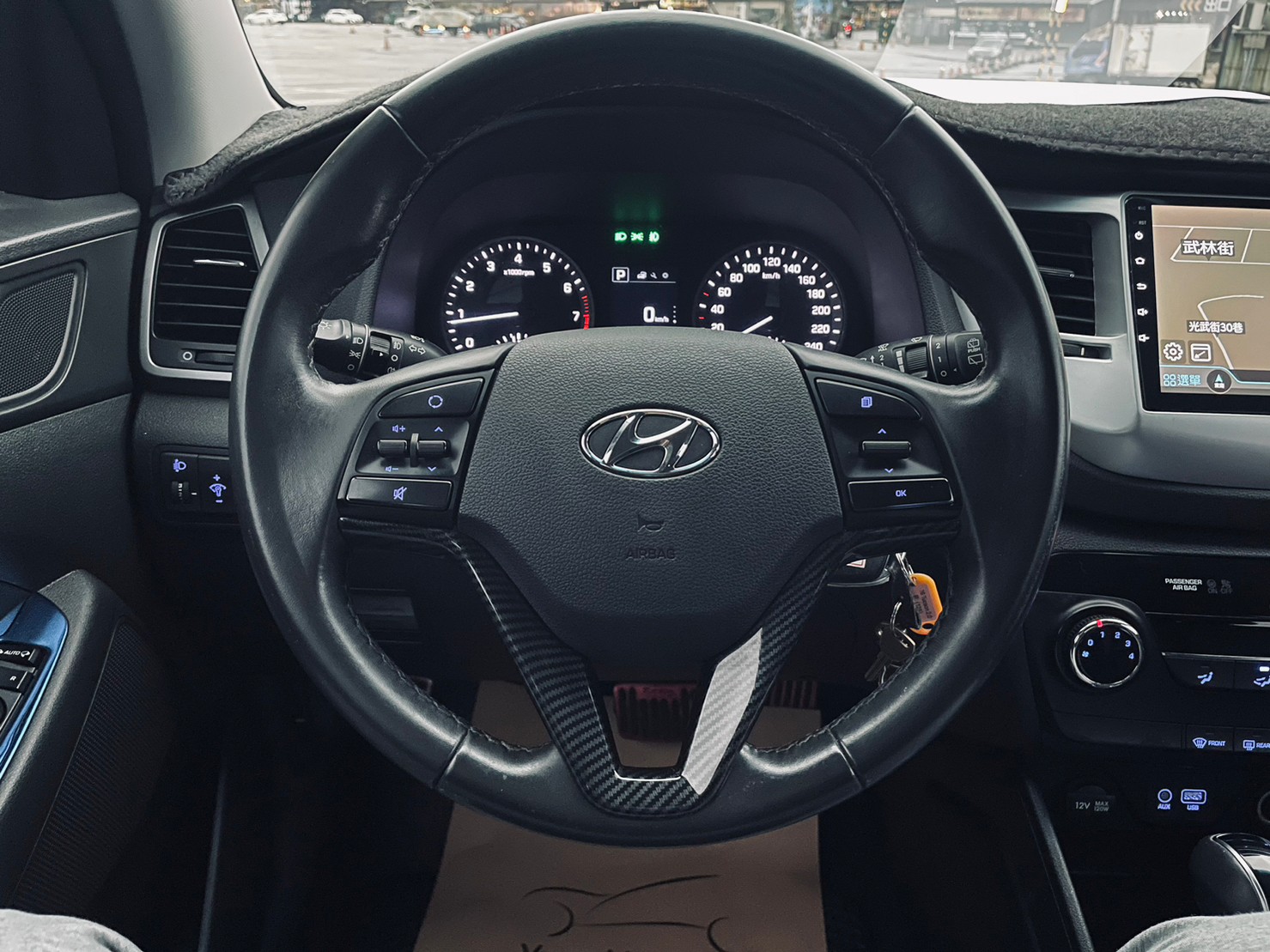 🔥2016 Tucson 土桑 汽油豪華版 加裝安卓機🔥125【阿龍中古車 0968-691-205】  第5張相片