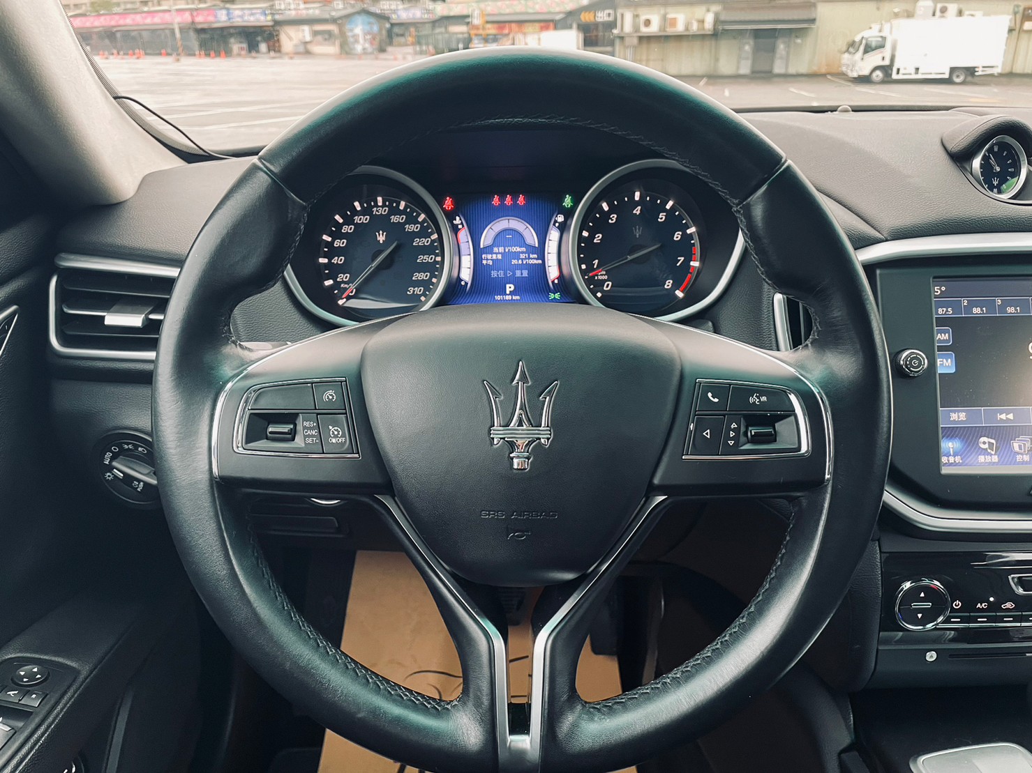 🔥2014 MASERATI 瑪莎拉蒂 Ghibli 葛伯利 V6海神豪華房車🔥3【阿龍中古車 0968-691-205】  第7張相片