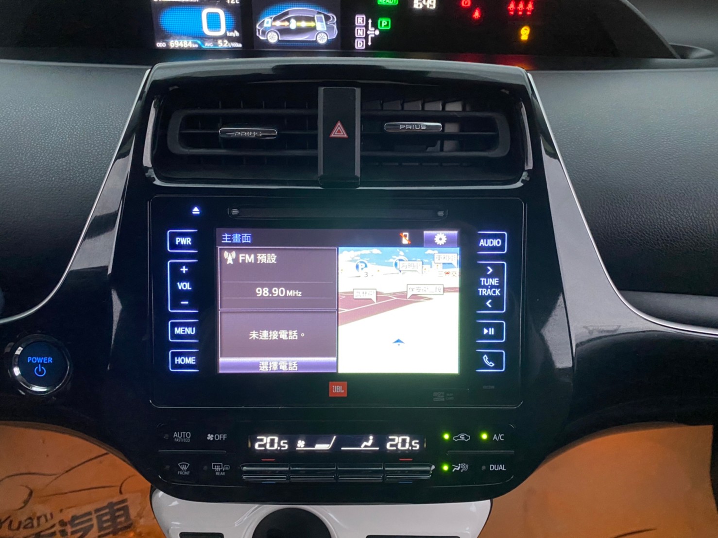 🔥2017式 TOYOTA 油電 Prius ACC跟車/HUD抬顯/跑6萬🔥118【阿龍中古車 0968-691-205】  第4張相片