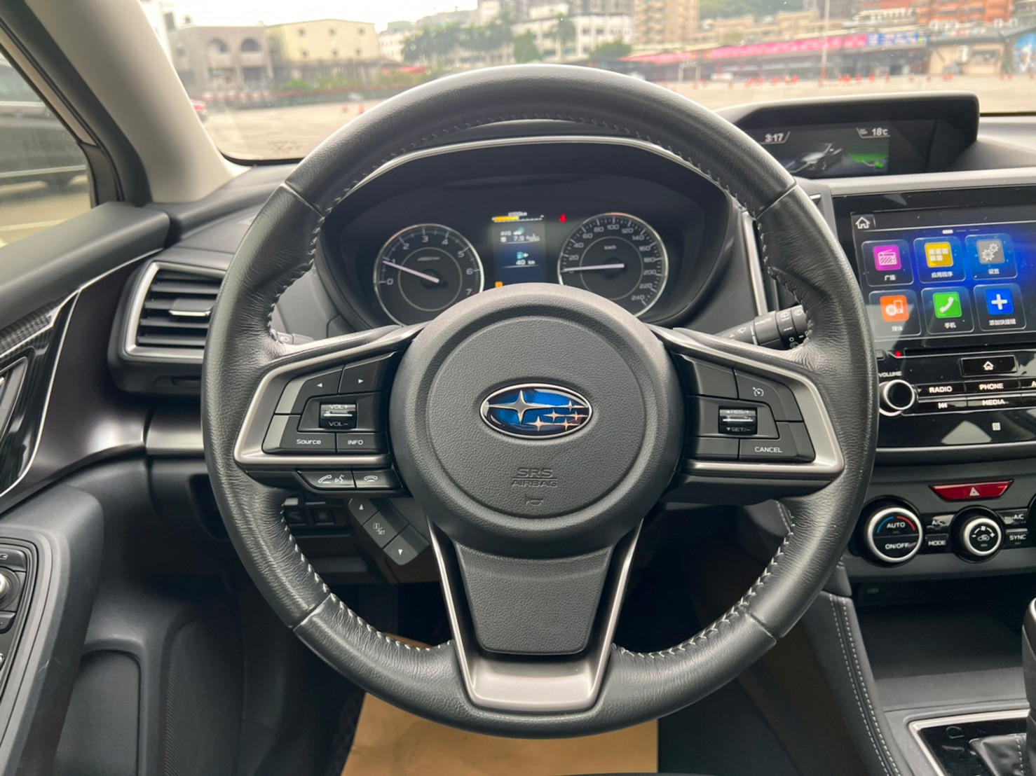 🔥2017 SUBARU 硬皮鯊 Impreza 四驅/盲點/CarPlay🔥165【阿龍中古車 0968-691-205】  第8張相片