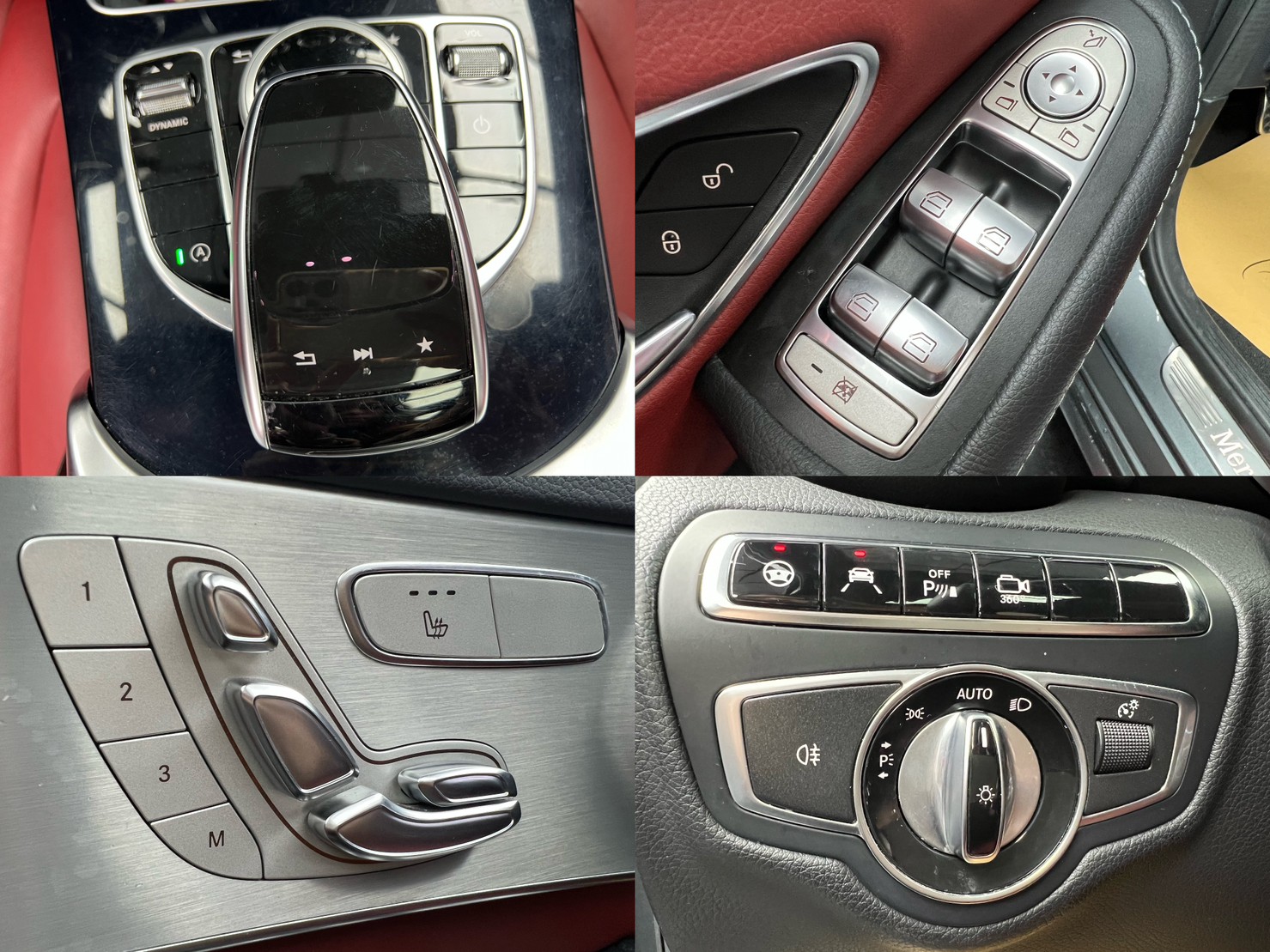 🔥2017式 BENZ C300 AMG 23P 自動跟車 /環景/紅內🔥216【阿龍中古車 0968-691-205】  第6張相片