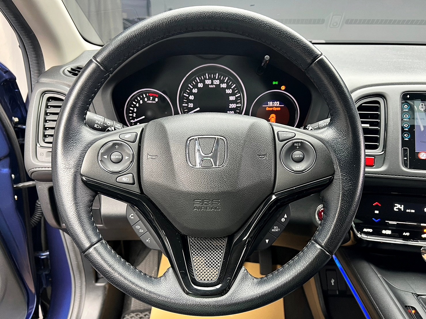 🔥2019式 HONDA HRV 稀有頂級S版 僅跑2萬/實惠小掀背🔥35【阿龍中古車 0968-691-205】  第4張相片