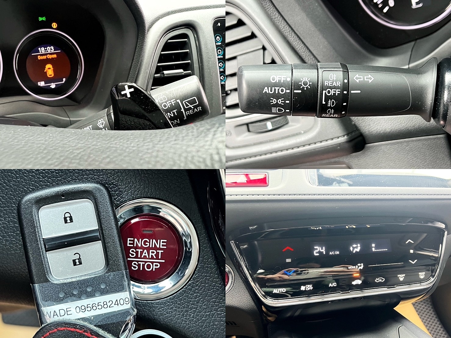 🔥2019式 HONDA HRV 稀有頂級S版 僅跑2萬/實惠小掀背🔥35【阿龍中古車 0968-691-205】  第9張相片