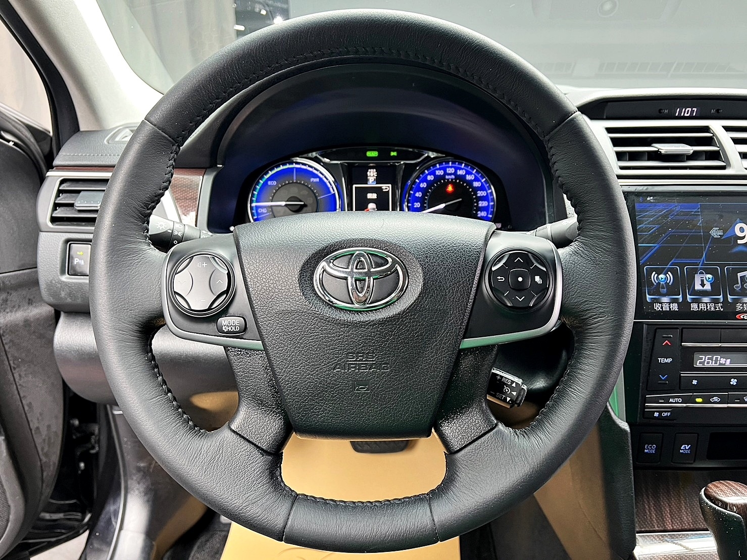 🔥2016 TOYOTA 冠美麗 Camry Hybrid 油電經典版/跑少/超高CP值🔥78【阿龍中古車 0968-691-205】  第7張相片