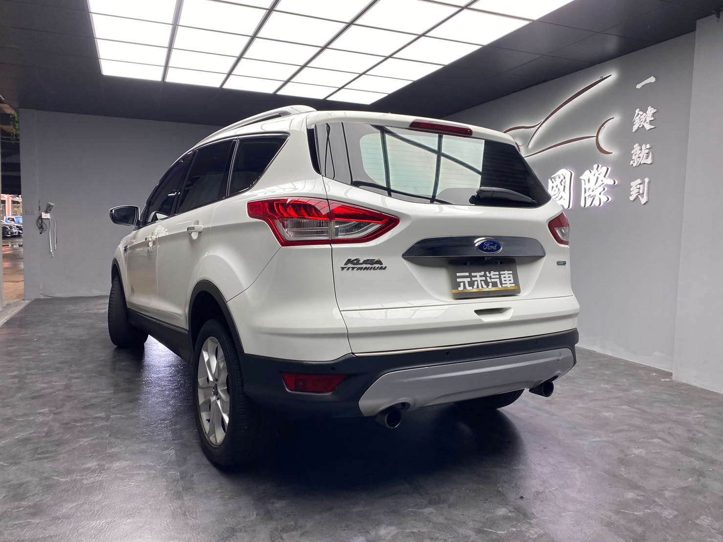 🔥2014 FORD Kuga 2.0 旗艦型 ACC跟車/全景天窗/電尾門/自動停車🔥(042)【阿龍中古車 0968-691-205】  第9張相片