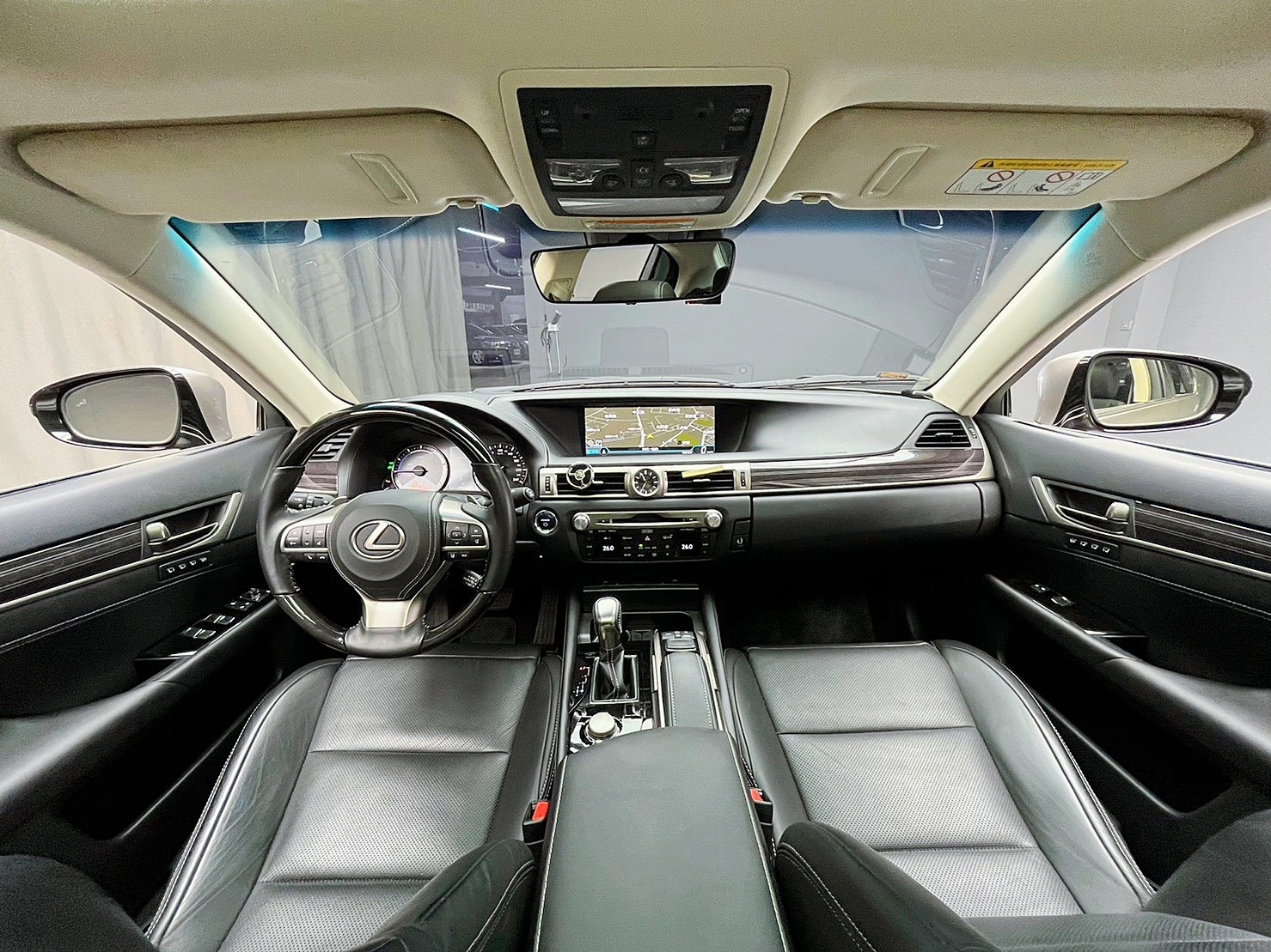 🔥2016 LEXUS GS GS300h 跟車 頂級版 /冷熱通風椅/後座面板🔥(112) 【阿龍中古車 0968-691-205】  第5張相片