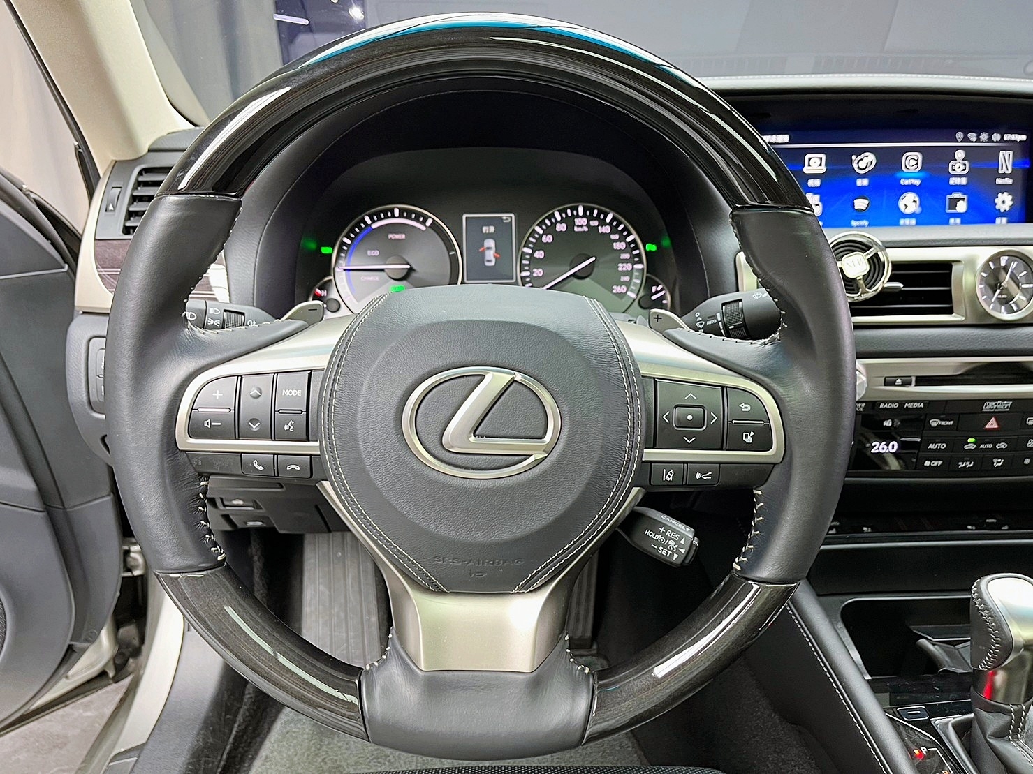 🔥2016 LEXUS GS GS300h 跟車 頂級版 /冷熱通風椅/後座面板🔥(112) 【阿龍中古車 0968-691-205】  第6張相片