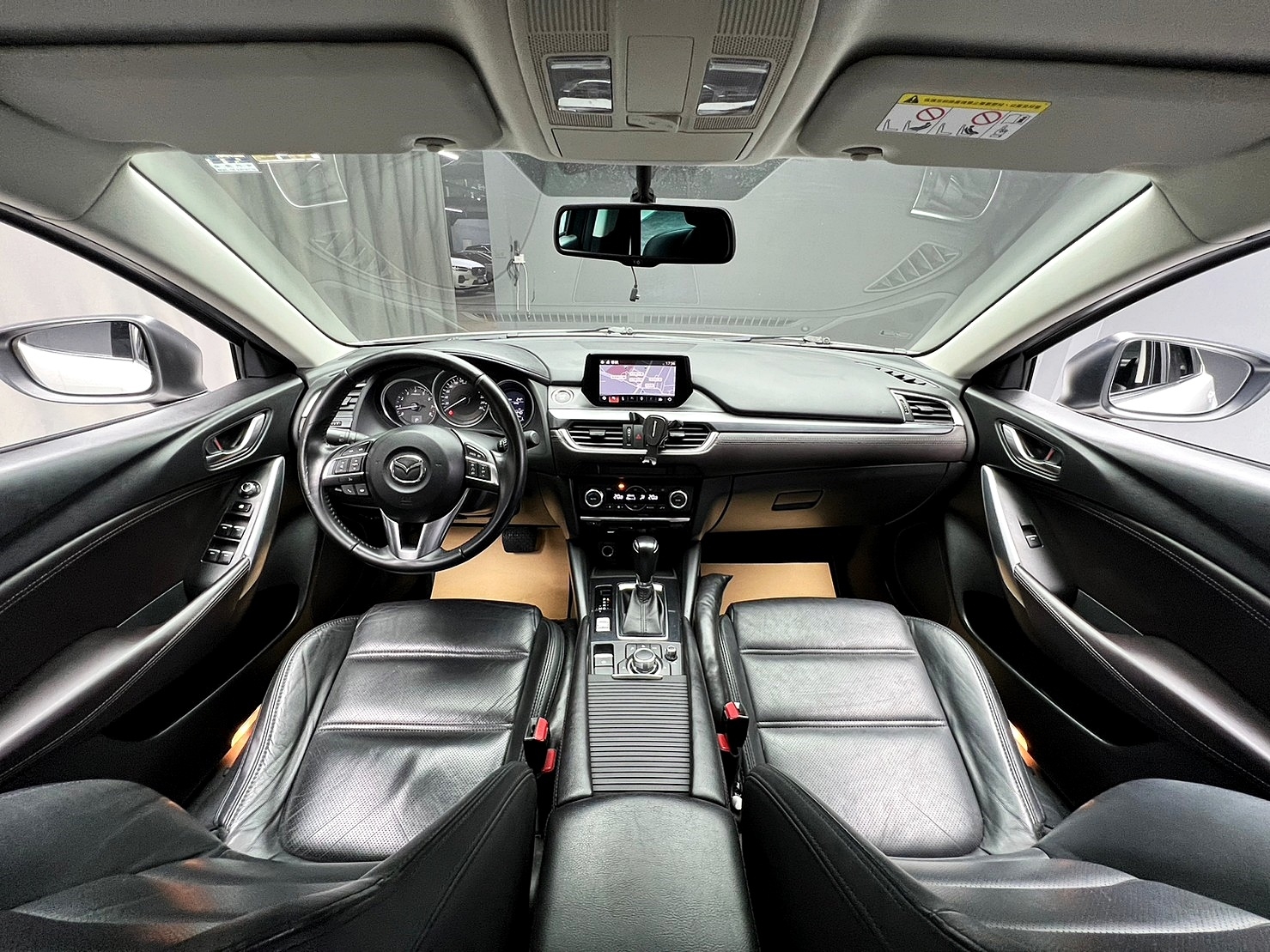 🔥2015 魂動馬六 MAZDA 6 SKY-G 三代小改款/雙電動椅🔥(089)【阿龍中古車 0968-691-205】  第3張相片