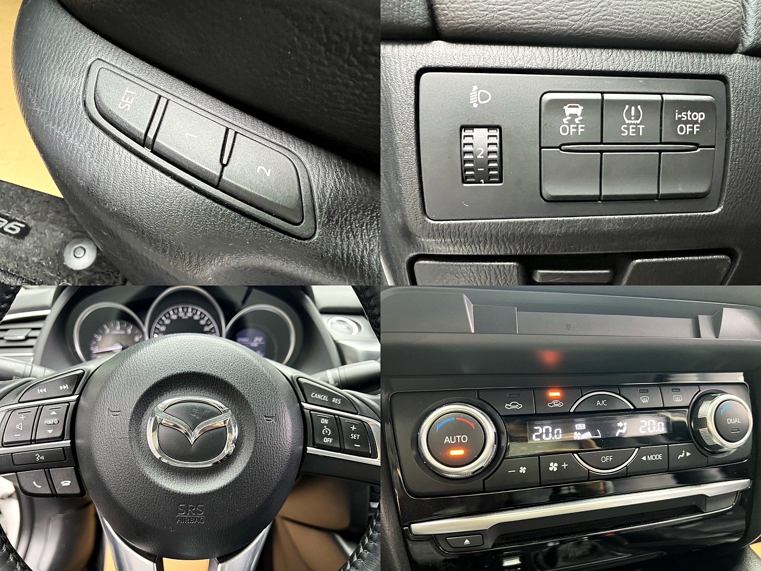 🔥2015 魂動馬六 MAZDA 6 SKY-G 三代小改款/雙電動椅🔥(089)【阿龍中古車 0968-691-205】  第7張相片