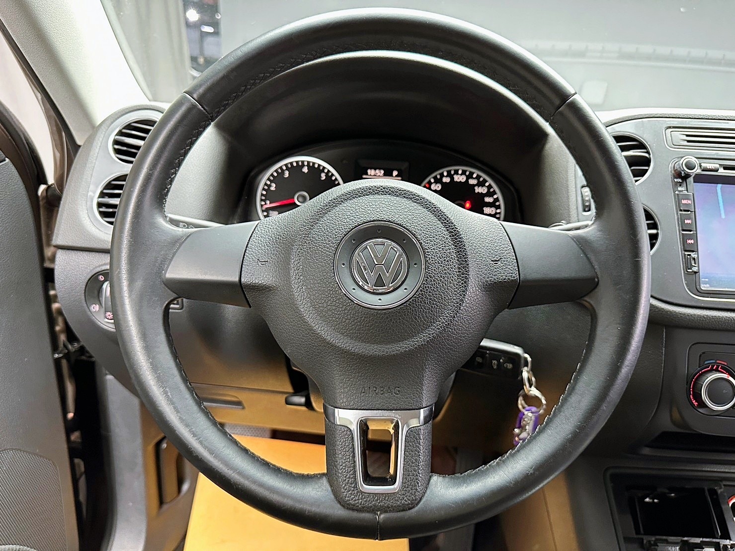 🔥2014式 第1代小改 帝觀 VW Tiguan GP Trend&Fun 4WD 🔥(145)【阿龍中古車 0968-691-205】  第8張相片