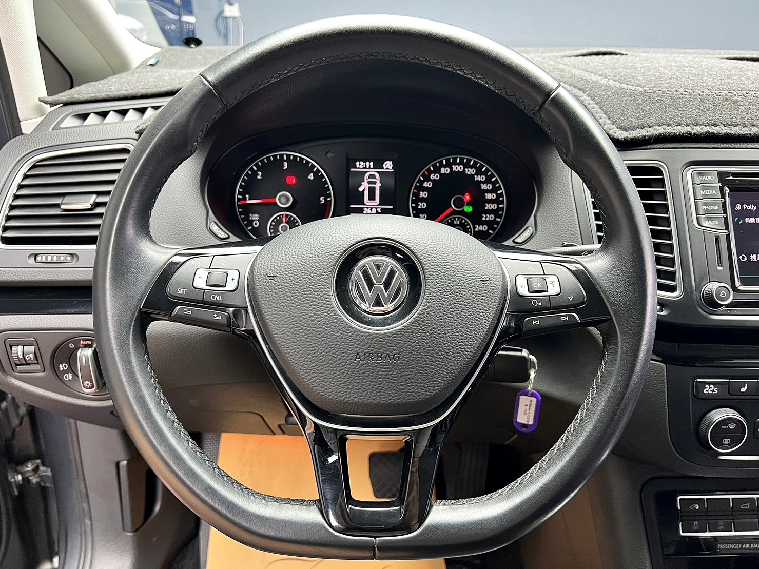 🔥2016 VW Sharan BMT Highline 七人座 雙電滑門 雪倫 雪狼 🔥(103)【阿龍中古車 0968-691-205】  第5張相片
