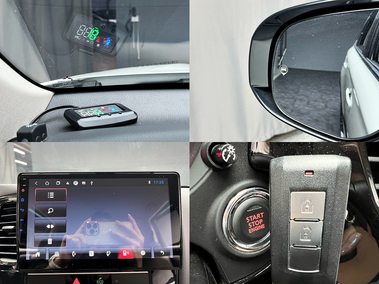 🔥2019 MITSUBISHI 三菱 OUTLANDER 奧蘭德 七人座 尊貴型 有跟車/盲點/抬顯🔥(090)【阿龍中古車 0968-691-205】  第9張相片
