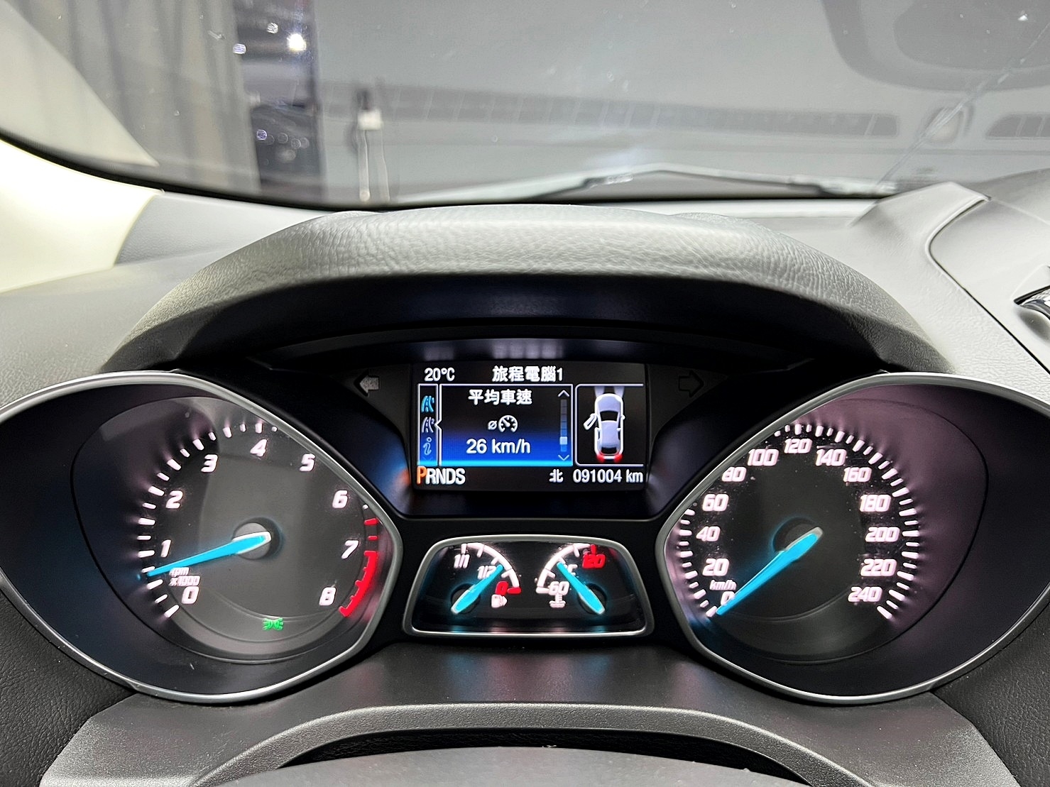 🔥2014 FORD Kuga 時尚經典型 全景天窗/電尾門/安卓機/特殊色🔥(085)【阿龍中古車 0968-691-205】  第6張相片