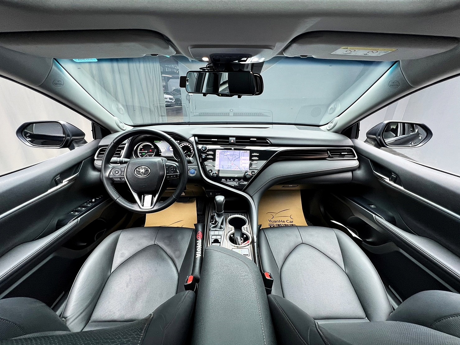  🔥2019 TOYOTA Camry Hybrid 油電 旗艦版 冠美麗 跟車/通風椅/JBL音響🔥(159)【阿龍中古車 0968-691-205】  第4張相片