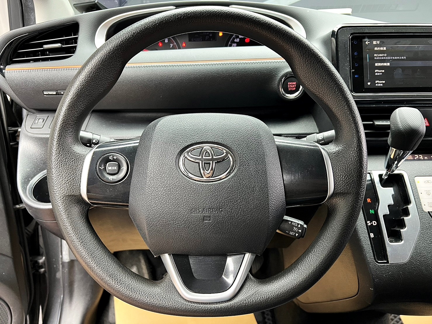 🔥2020小改後TOYOTA  Sienta 5人座豪華+ 右電滑門🔥(148)【阿龍中古車 0968-691-205】  第8張相片