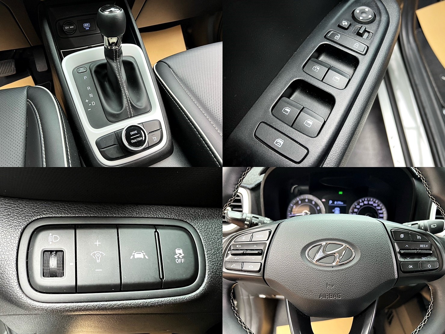 🔥2021式 HYUNDAI 現代 Venue GLC 環景/車側盲點/新車保固🔥(144)【阿龍中古車 0968-691-205】  第6張相片