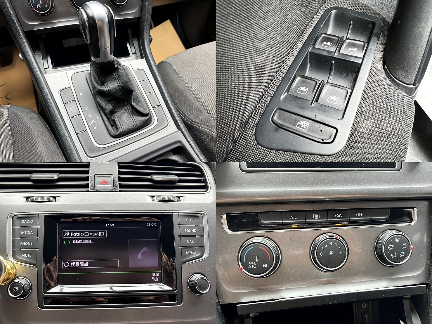 🔥2015 VW 七代 Golf 柴油熱門小鋼砲 升級R版方向盤🔥(008)【阿龍中古車 0968-691-205】  第8張相片