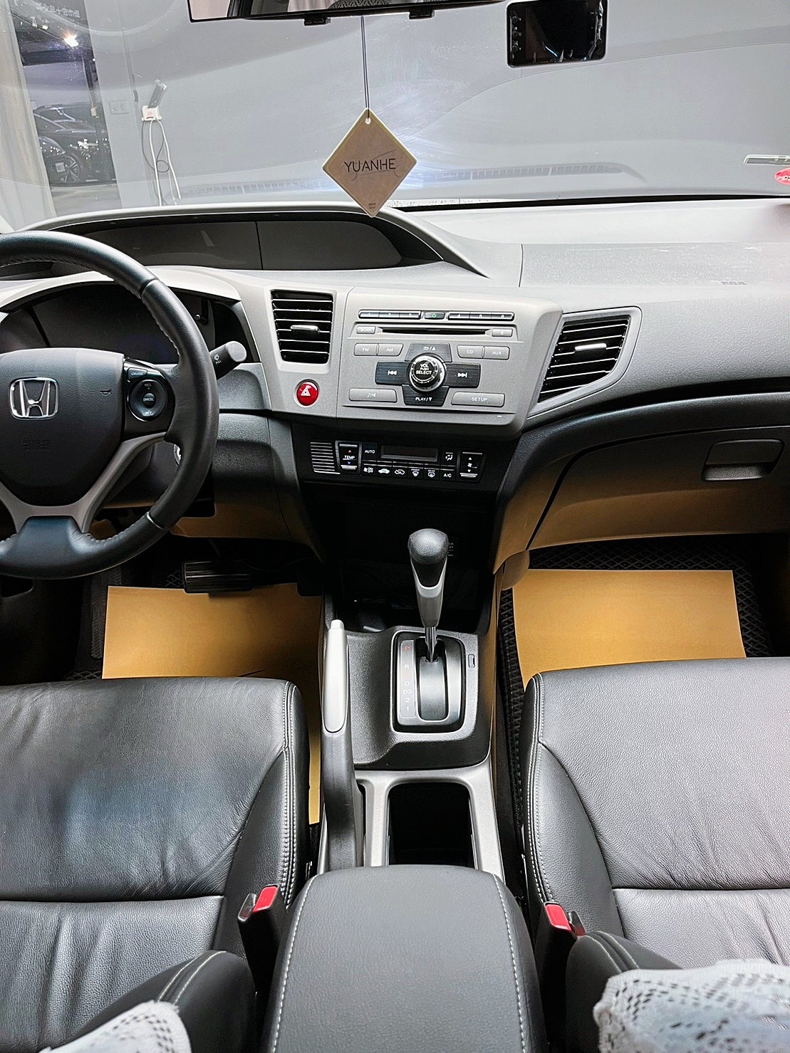 🔥2014式 Honda 9代 K14 Civic 喜美 🔥只跑9000公里超低里程❗️(131)【阿龍中古車 0968-691-205】  第3張相片