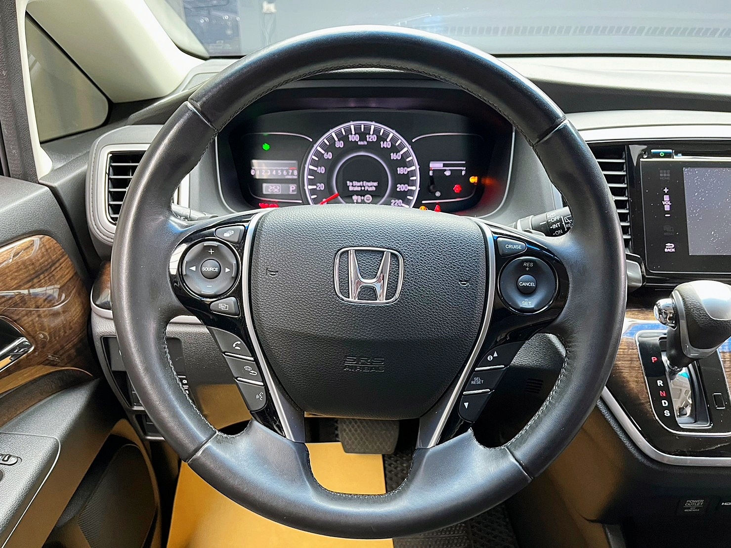 🔥2016式 Honda 奧德賽 Odyssey 2.4 Apex 七人座 雙電滑門 環景 三區恆溫 自動停車 🔥(158)【阿龍中古車 0968-691-205】  第6張相片