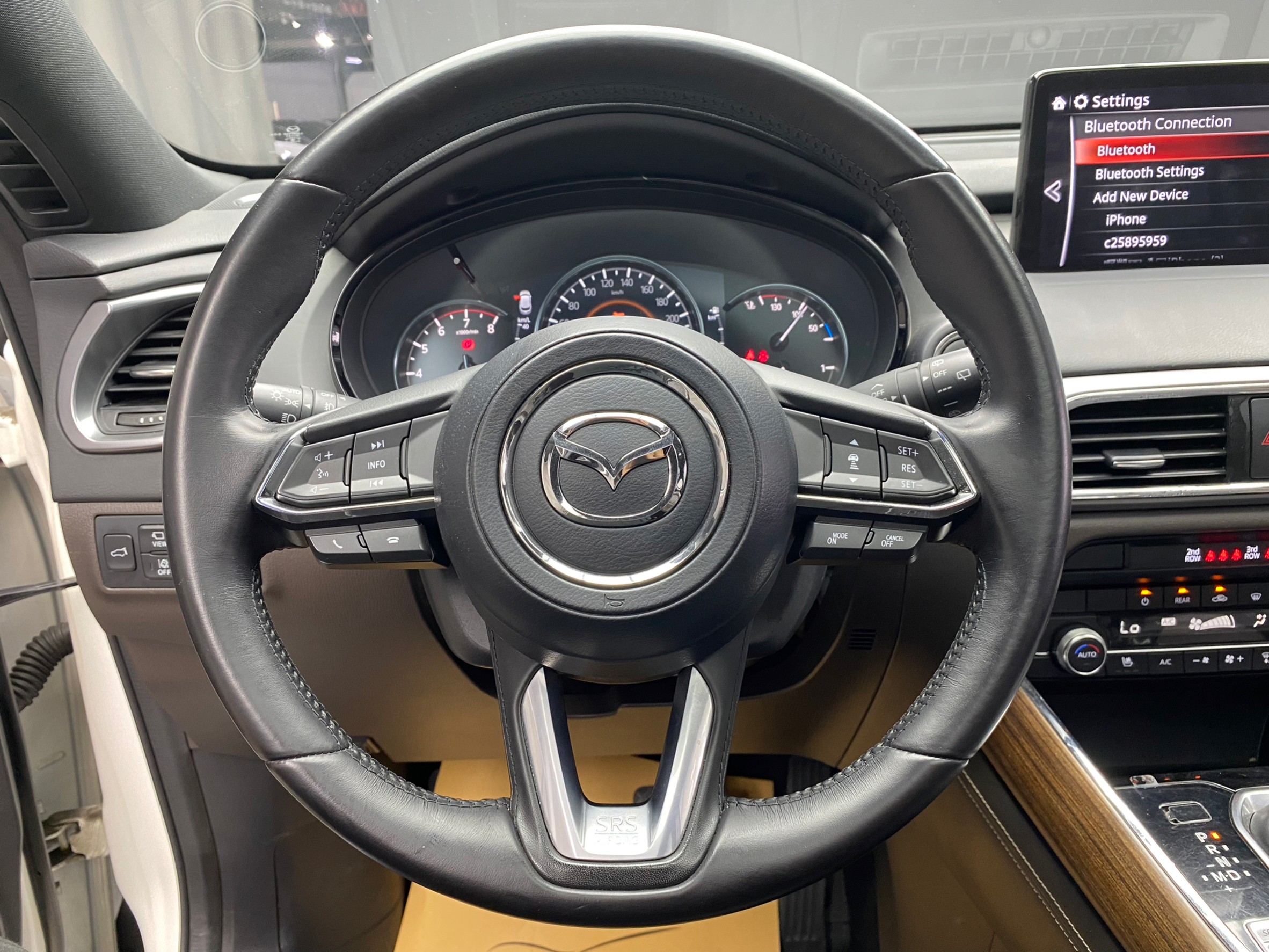 🔥2020 Mazda CX9 AWD 旗艦 七人座 全速域ACC BOSE Nappa座椅 9吋螢幕 御藏棕內室 環景🔥(148)【阿龍中古車 0968-691-205】★父親節特惠好禮雙重奏✔️饗食天堂餐券4張+✔️開運888紅包★  第5張相片