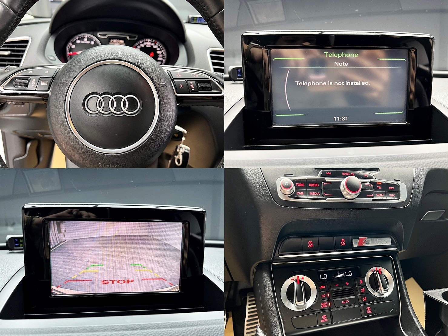 進口小休旅 🔥2013式 Mk1 Audi 奧迪 Q3 2.0 TFSI quattro 四驅 胎壓顯示 🔥(257)【阿龍中古車 0968-691-205】★父親節特惠好禮雙重奏✔️饗食天堂餐券4張+✔️開運888紅包★  第8張相片