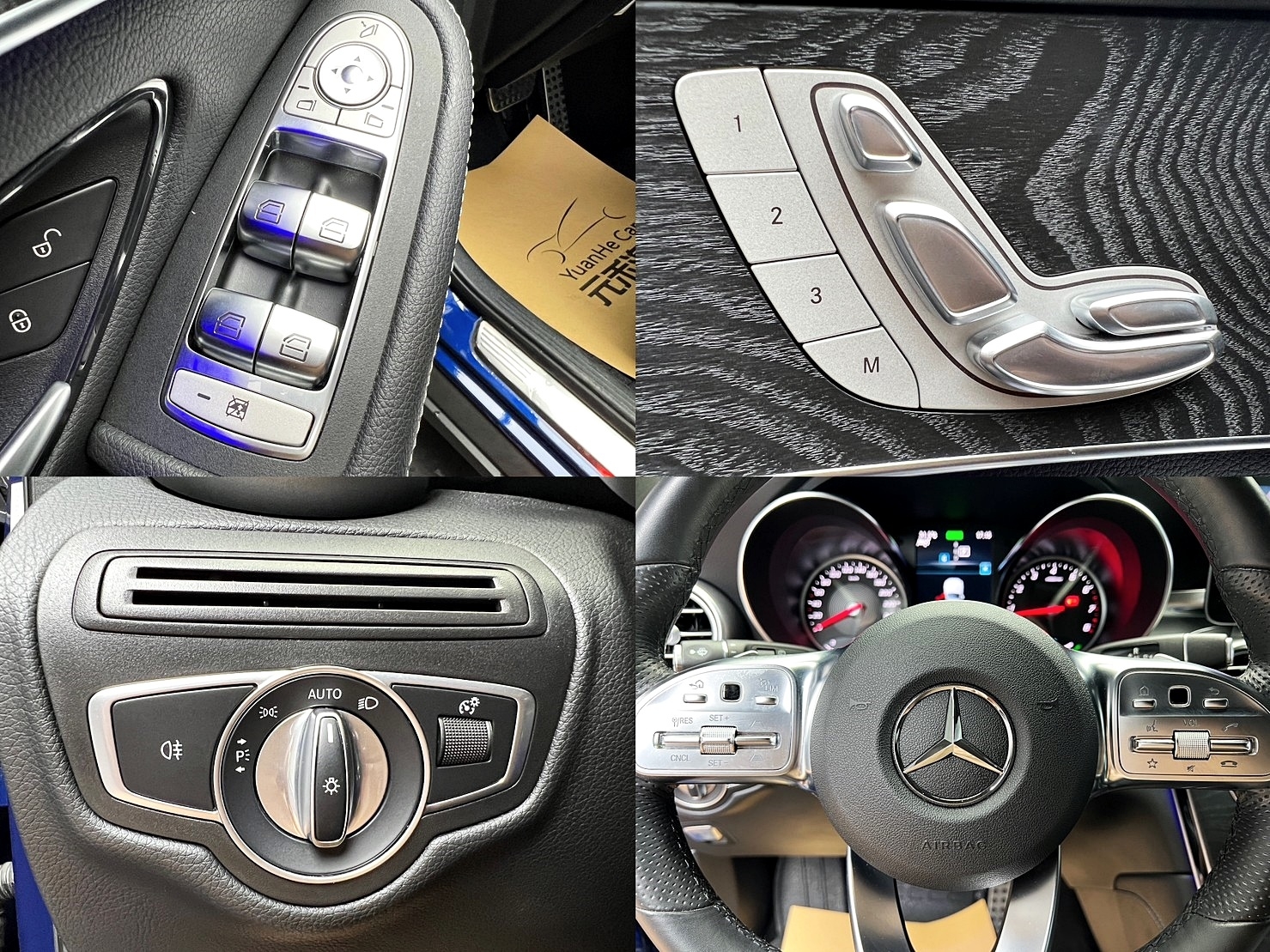 🔥2020式 小改款 X253 GLC300 2.0h 4MATIC 輕油電 黑岑木 氣氛燈 ACC跟車 🔥(123)【 阿龍中古車 0968-691-205】★父親節特惠倒數中✔️饗食天堂餐券4張+✔️開運888紅包★  第8張相片