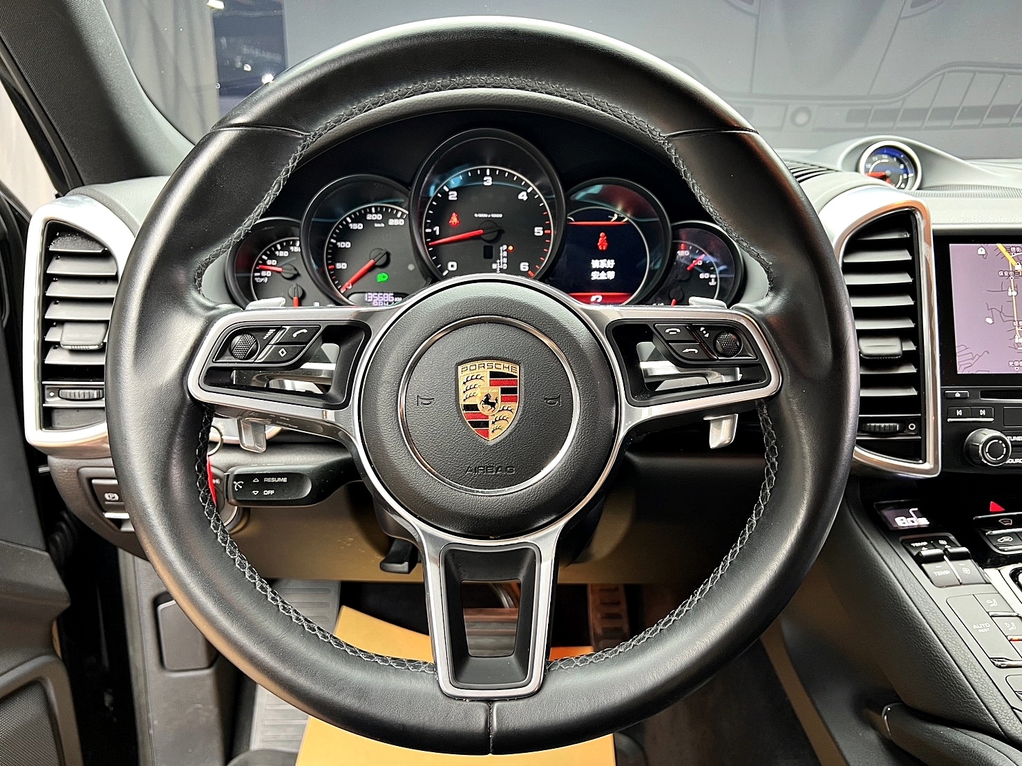 🔥2017式 凱燕 Cayenne Diesel 柴油 白金版 跑車套件 Bose 🔥(044)【 阿龍中古車 0968-691-205】  第2張相片