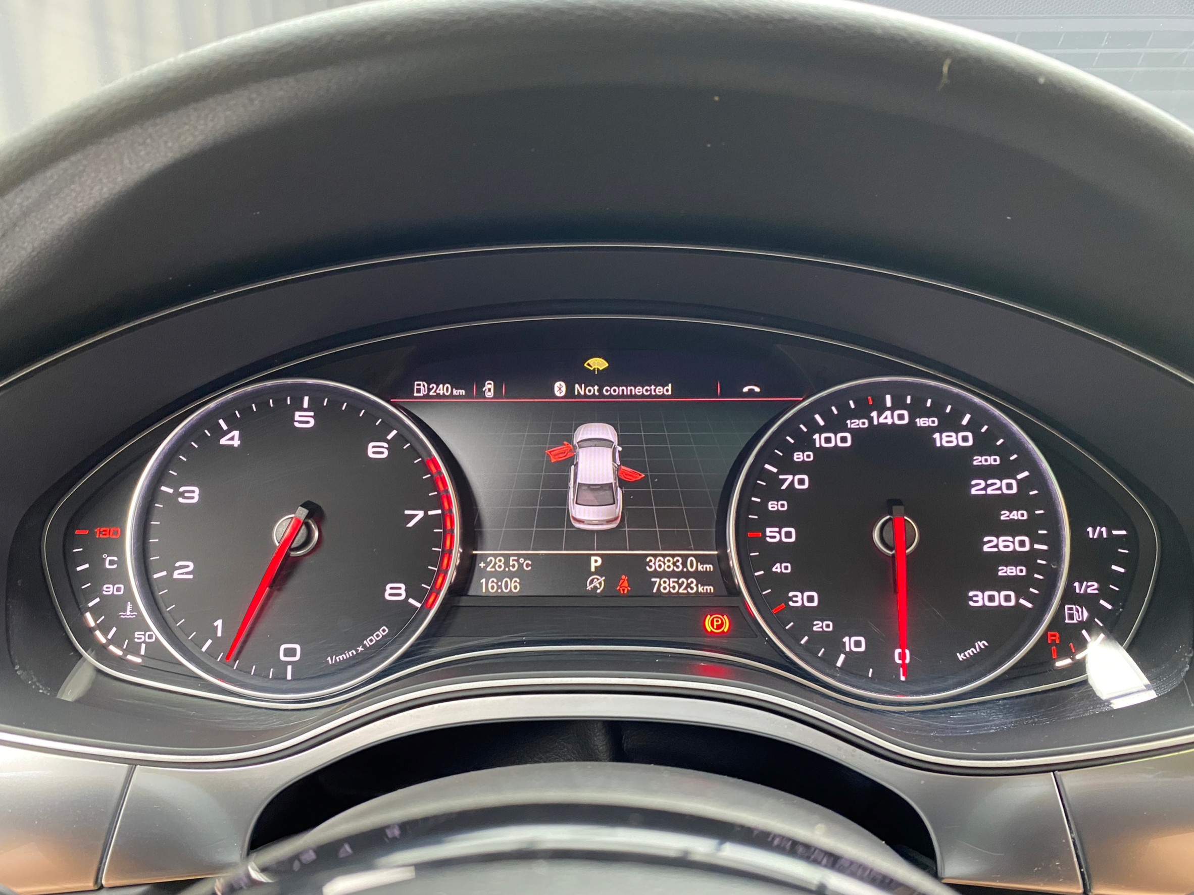 🔥2012 Audi 奧迪 A6 2.8 FSI V6自然進氣 好顧舒適🔥(133)【 阿龍中古車 0968-691-205】  第9張相片