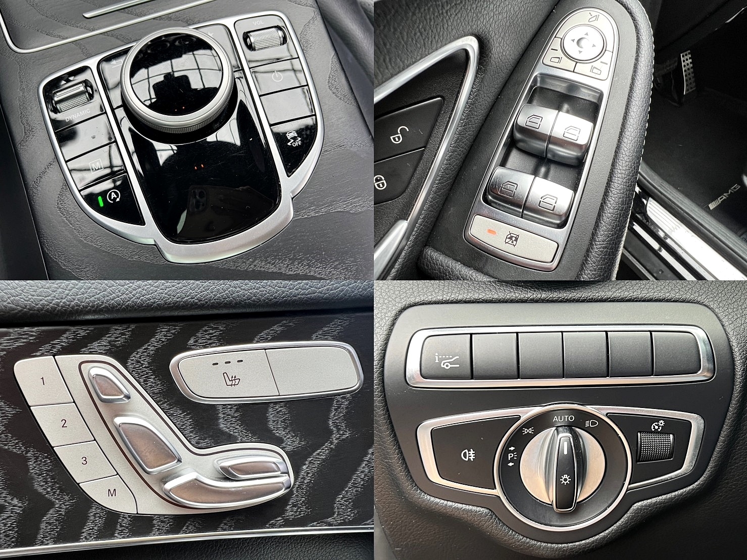 🔥2018 X253 BENZ GLC300 AMG 夜色套件 黑岑木 柏林之音 🔥(251)【 阿龍中古車 0968-691-205】元禾國際 新北最大車庫 實車實價 認證車  第7張相片