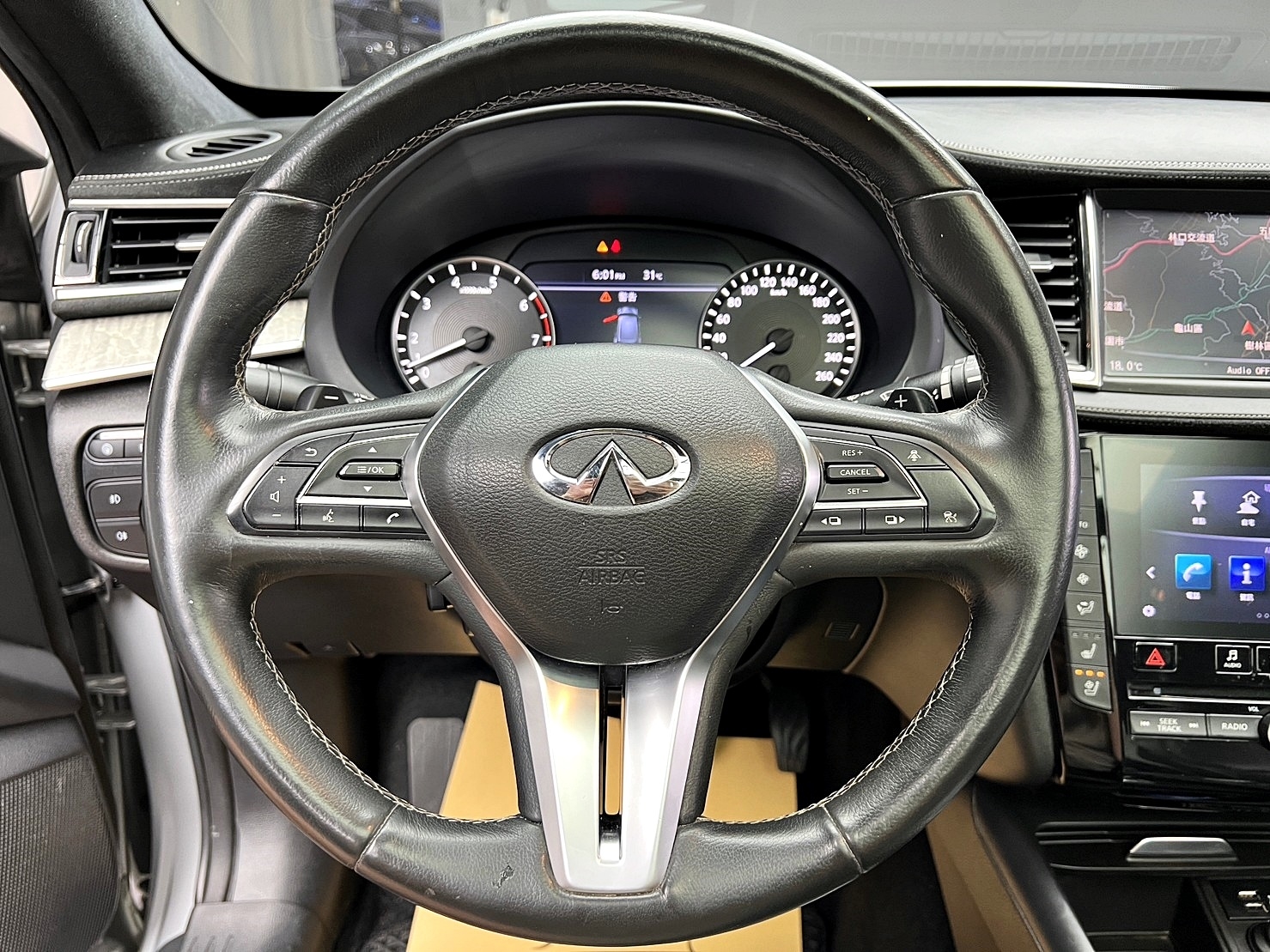 🔥2019 QX50 旗艦款 BOSE ProACTIVE 智慧駕駛 ICC 全速域 DCA 車距控制 PFCW 超視距 PFEB 自動急停 🔥(141)【 阿龍中古車 0968-691-205】元禾國際 新北最大車庫 實車實價 認證車  第6張相片
