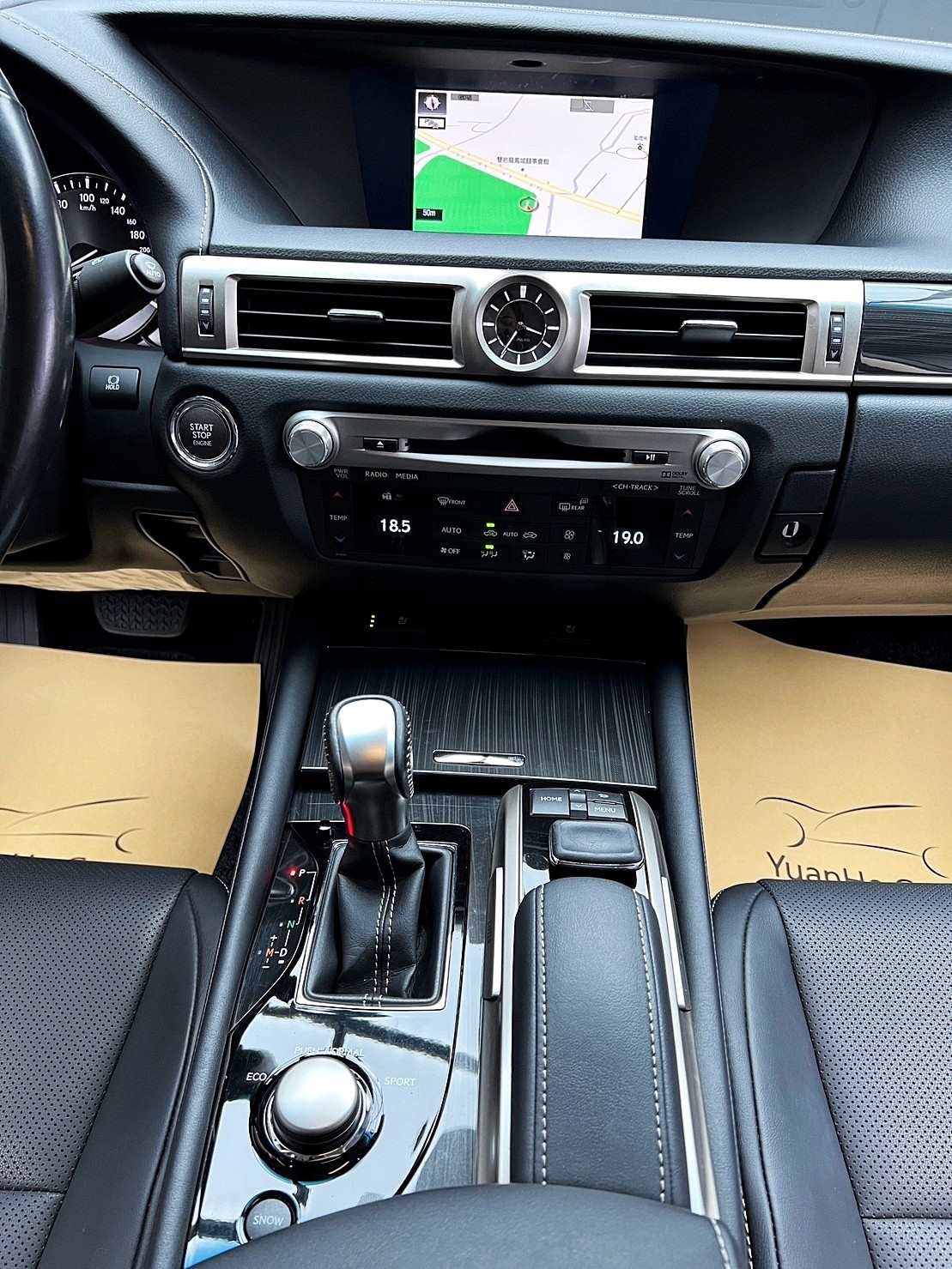 🔥2017式 Lexus GS200t 豪華版 電動通風椅 ACC跟車 電尾門 🔥(179)【 阿龍中古車 0968-691-205】元禾國際 新北最大車庫 實車實價 認證車  第4張相片