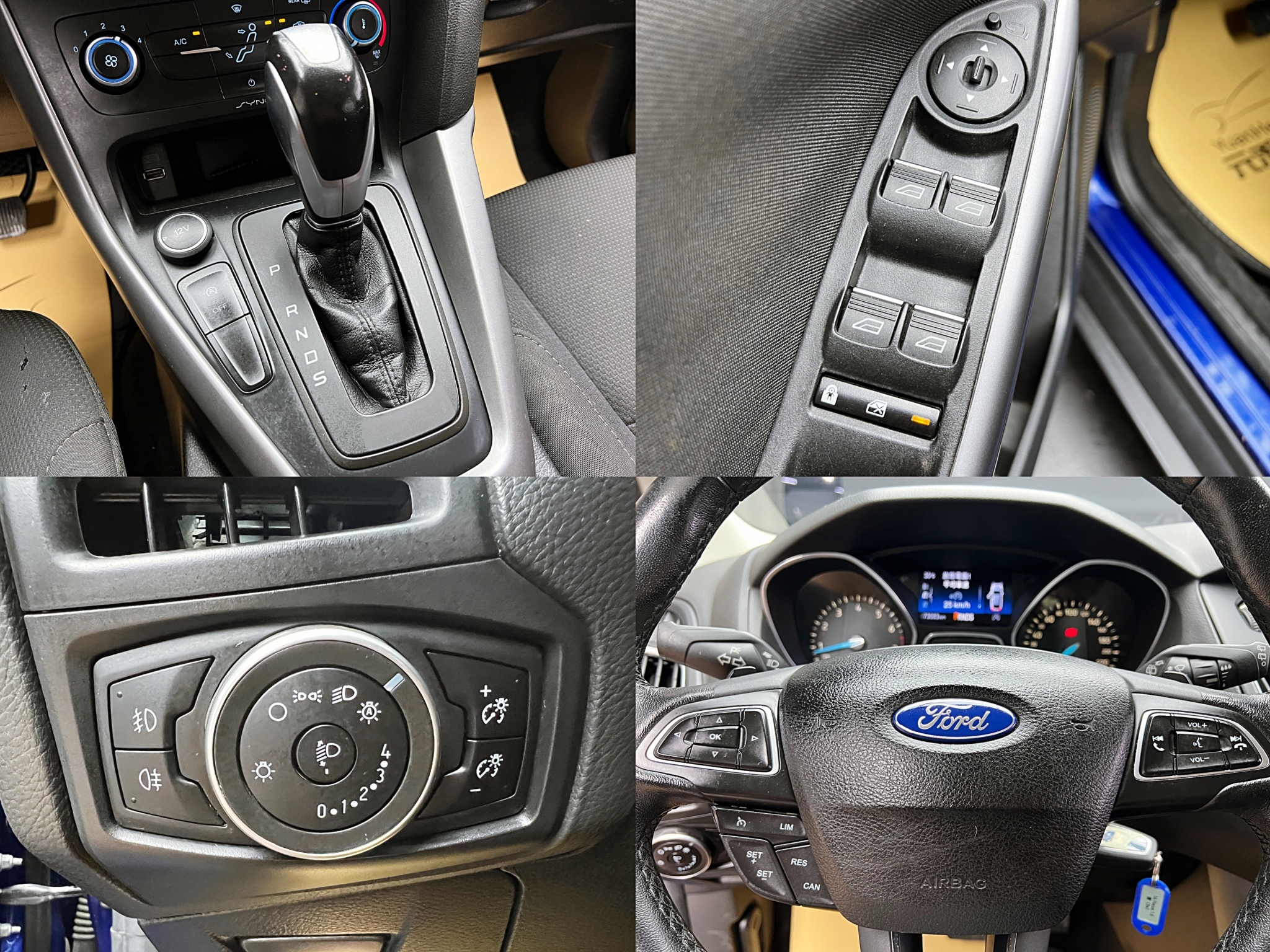 🔥2016 FORD Focus 5D EcoBoost 180 汽油時尚型 🔥(034)【 阿龍中古車 0968-691-205】元禾國際 新北最大車庫 實車實價 認證車  第7張相片