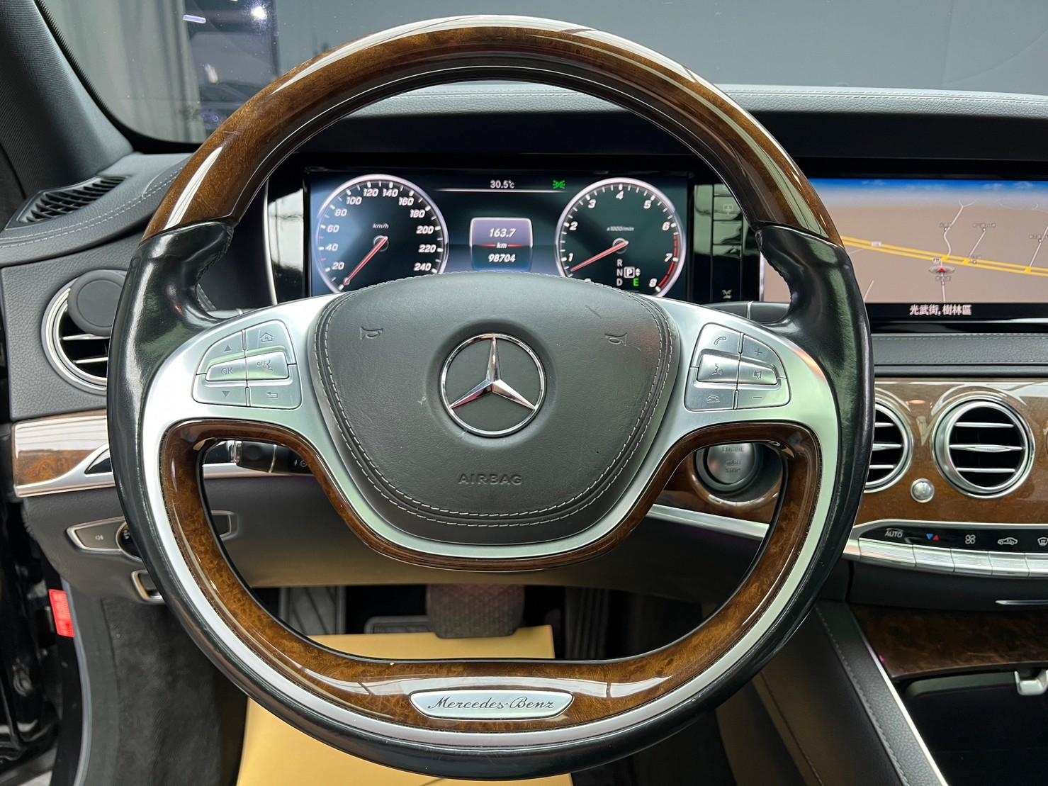 🔥2014 W222 Benz S400L 3.0 獨立4座電冷熱椅 氣壓懸吊 氣氛燈 🔥(171)【 阿龍中古車 0968-691-205】元禾國際 新北最大車庫 實車實價 認證車  第5張相片