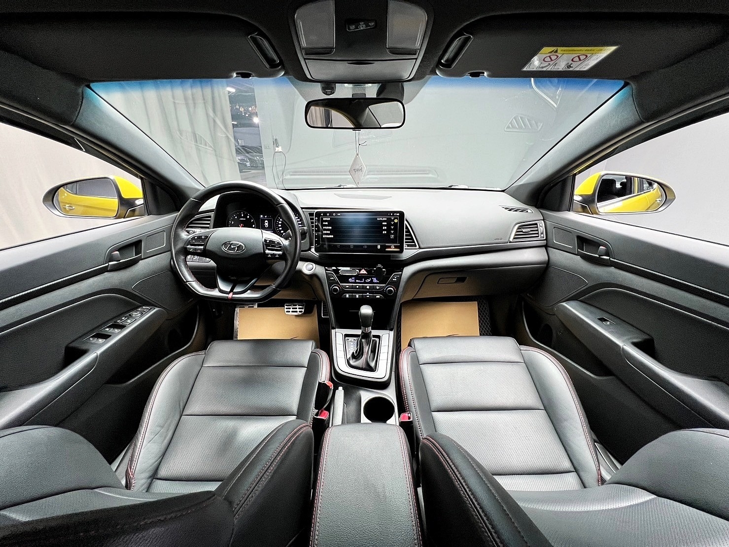 2019式 Elantra Sport 一輪強 極速型 安卓機 ❗️(046)【 阿龍中古車 0968-691-205】元禾國際 新北最大車庫 實車實價 認證車  第4張相片