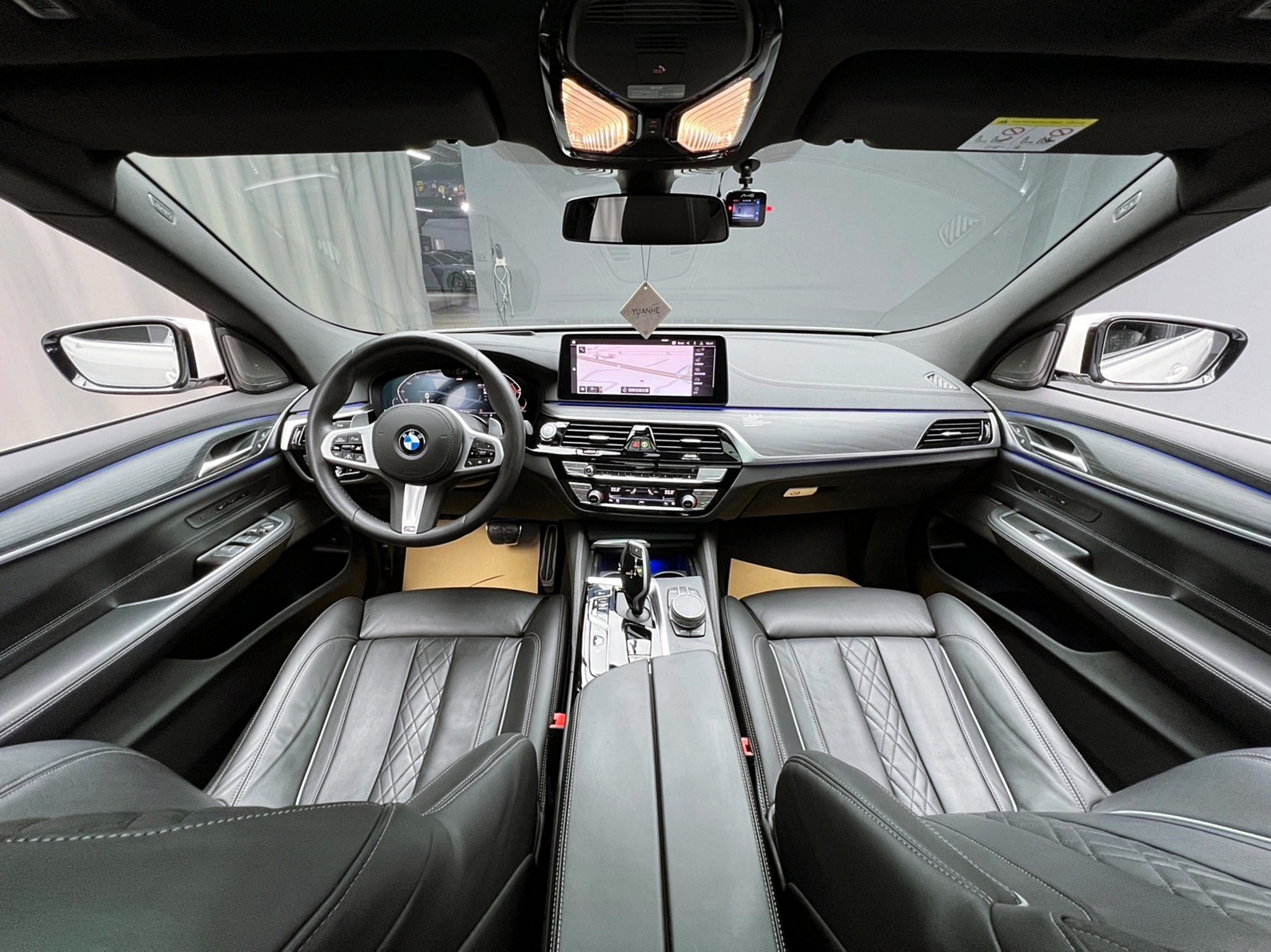 2021式 630i GT M BMW 輕油電 5AU M-SPORT套件 環景 HK音響 無線充電 ❗️(058)【 阿龍中古車 0968-691-205】元禾國際 新北最大車庫 實車實價 認證車  第6張相片