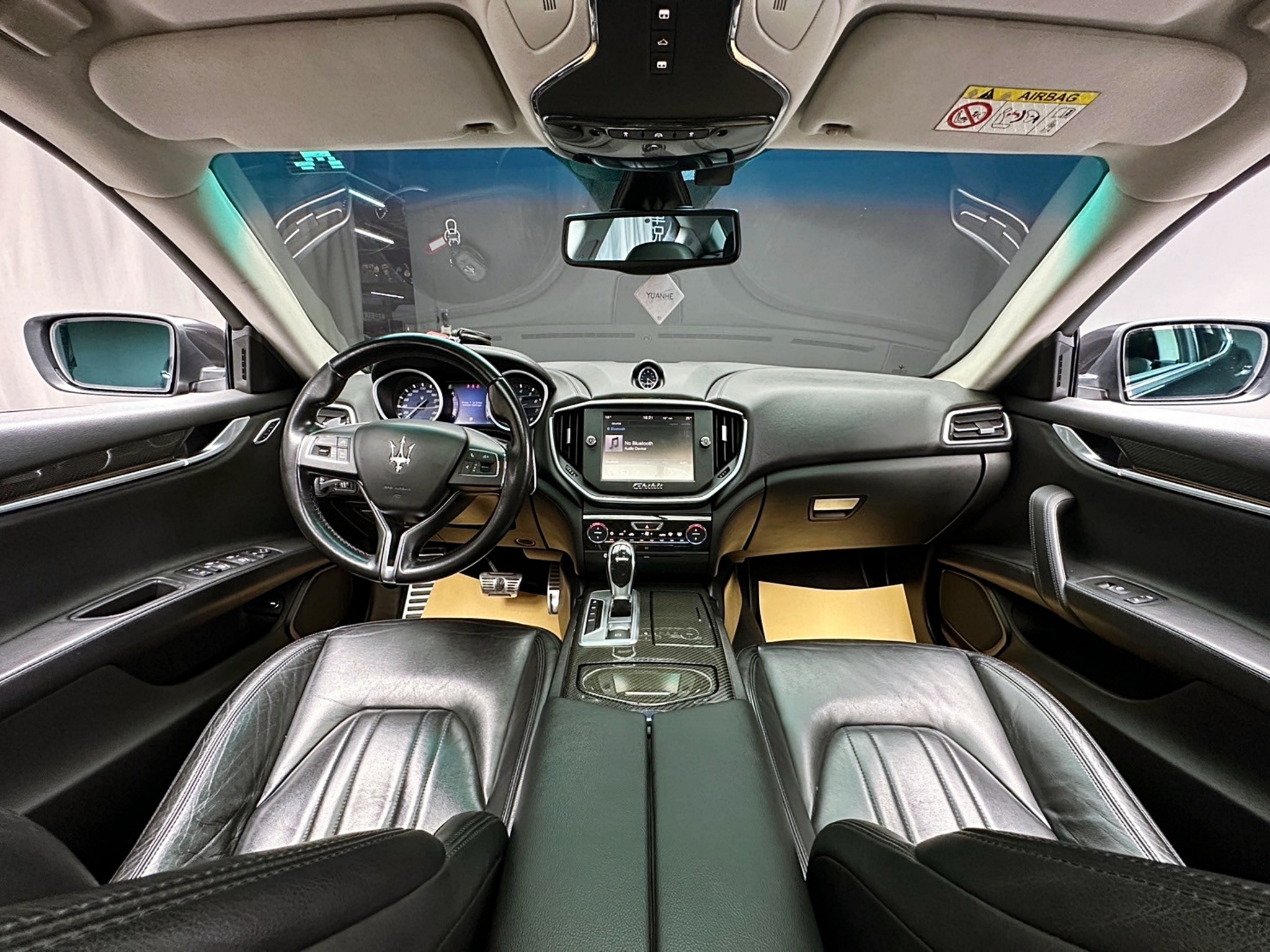 2014 Maserati Ghibli SQ4 瑪莎拉蒂 海神葛伯利 410匹超大馬力❗️(207)【 阿龍中古車 0968-691-205】元禾國際 新北最大車庫 實車實價 認證車  第4張相片