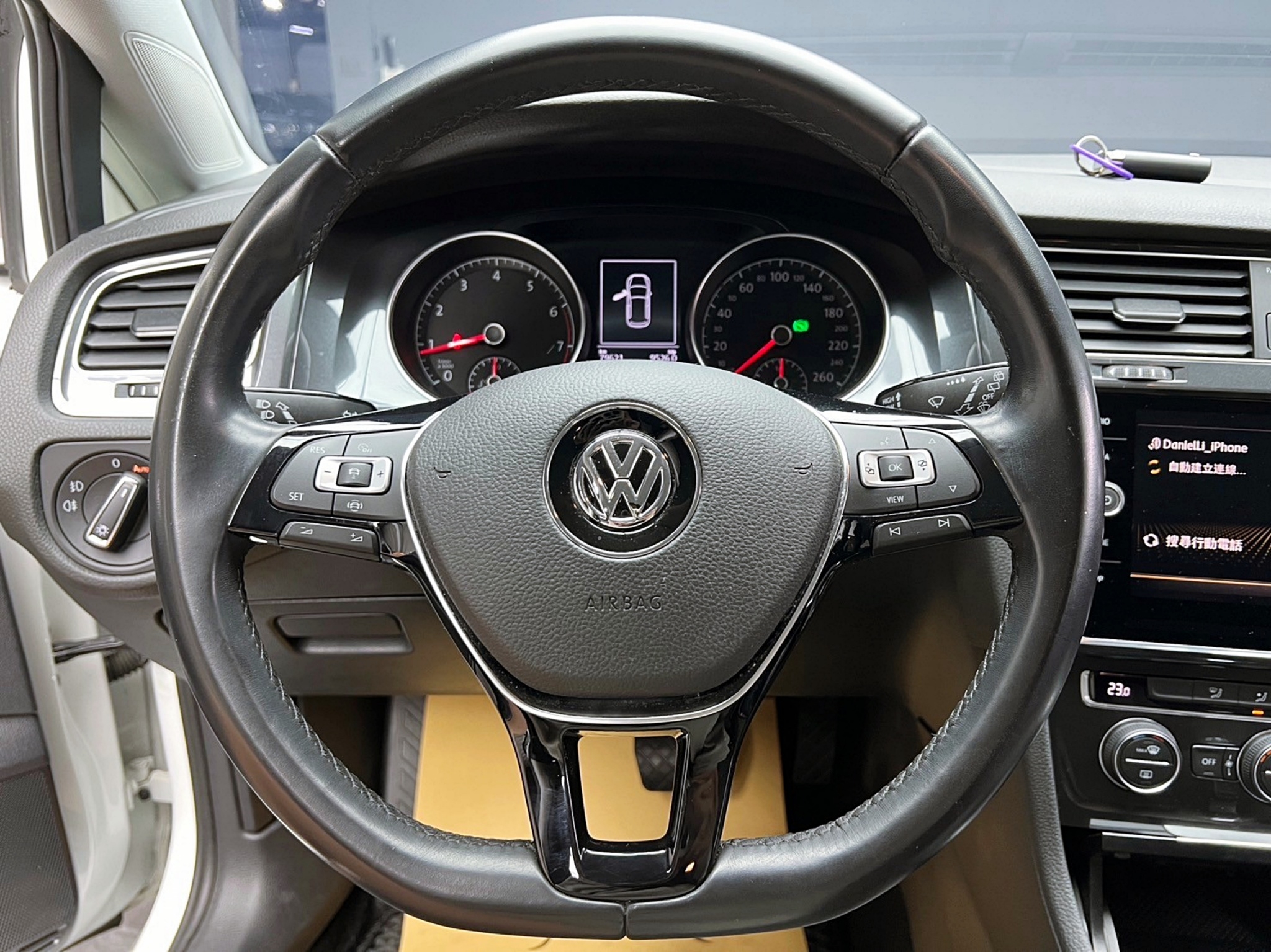 2019式 Golf 280 TSI Comfortline 7.5代 ACC跟車 盲點 CarPlay 省油 省稅 掀背車 ❗️(216)【 阿龍中古車 0968-691-205】元禾國際 新北最大車庫 實車實價 認證車  第6張相片