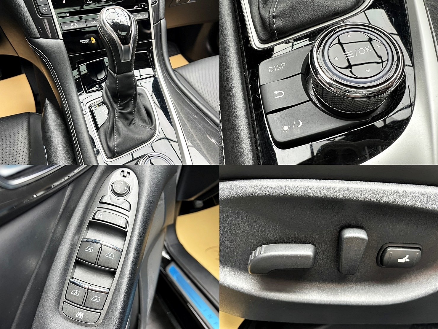2018式 Infiniti Q50 豪華款 安卓機 前後保桿小改 ❗️(125)【 阿龍中古車 0968-691-205】元禾國際 新北最大車庫 實車實價 認證車  第7張相片