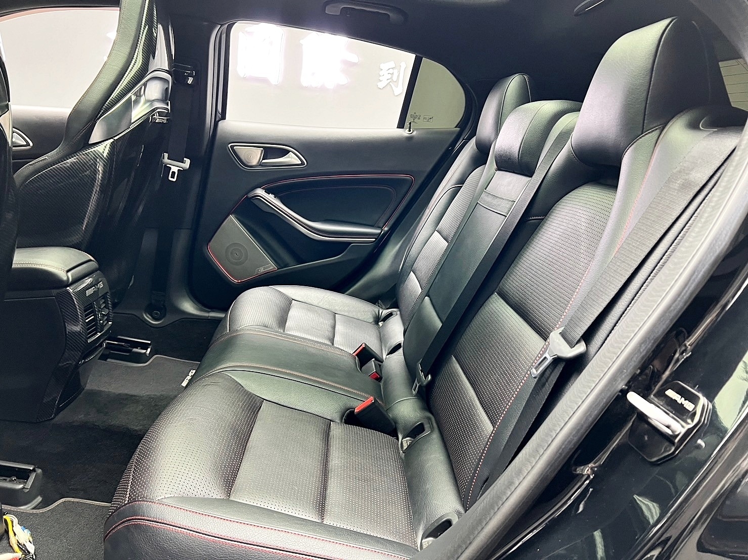 2015 GLA45 AMG 4MATIC 消光黑貼膜 ED1外觀套件 X156 ❗(202)【 元禾國際 阿龍店長 0968-691-205】元禾國際 新北最大車庫 實車實價 認證車  第4張相片